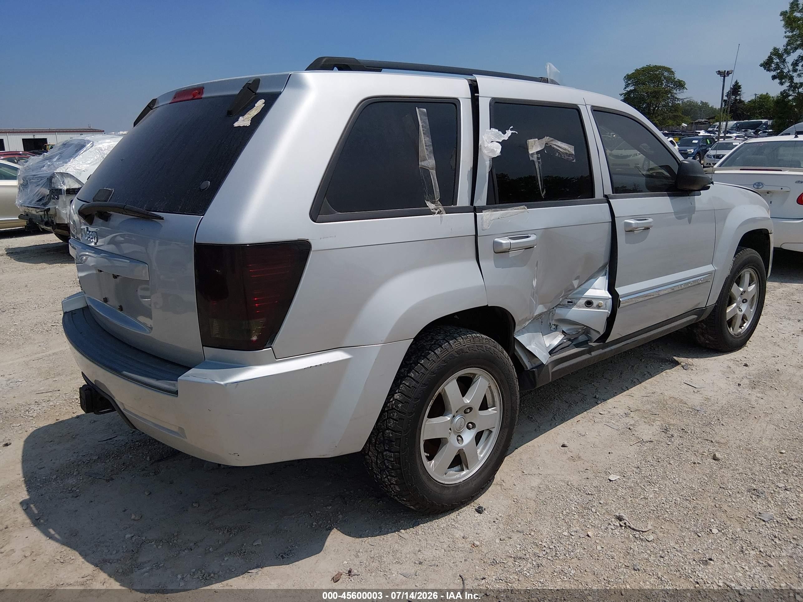2010 Jeep Grand Cherokee Laredo Gray vin: 1J4PR4GK8AC126166