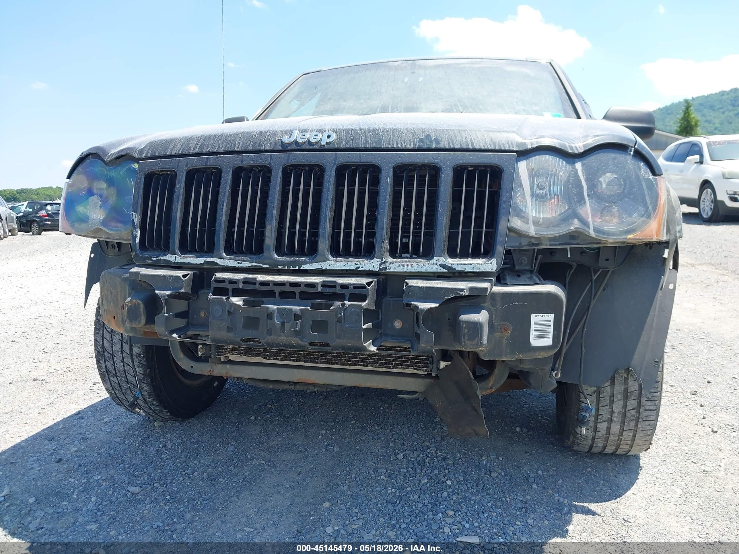 2010 Jeep Grand Cherokee Laredo Black vin: 1J4PR4GK8AC139323