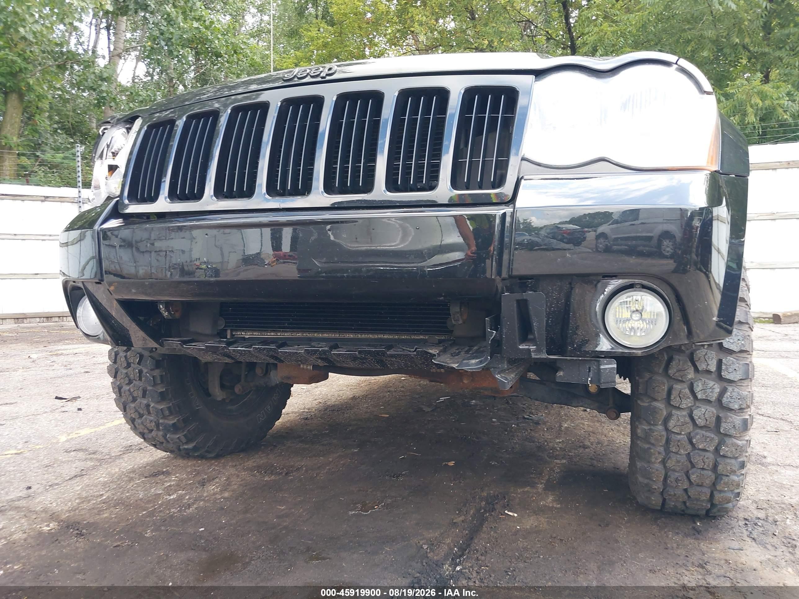 2010 Jeep Grand Cherokee Laredo Черный vin: 1J4PR4GK9AC115953