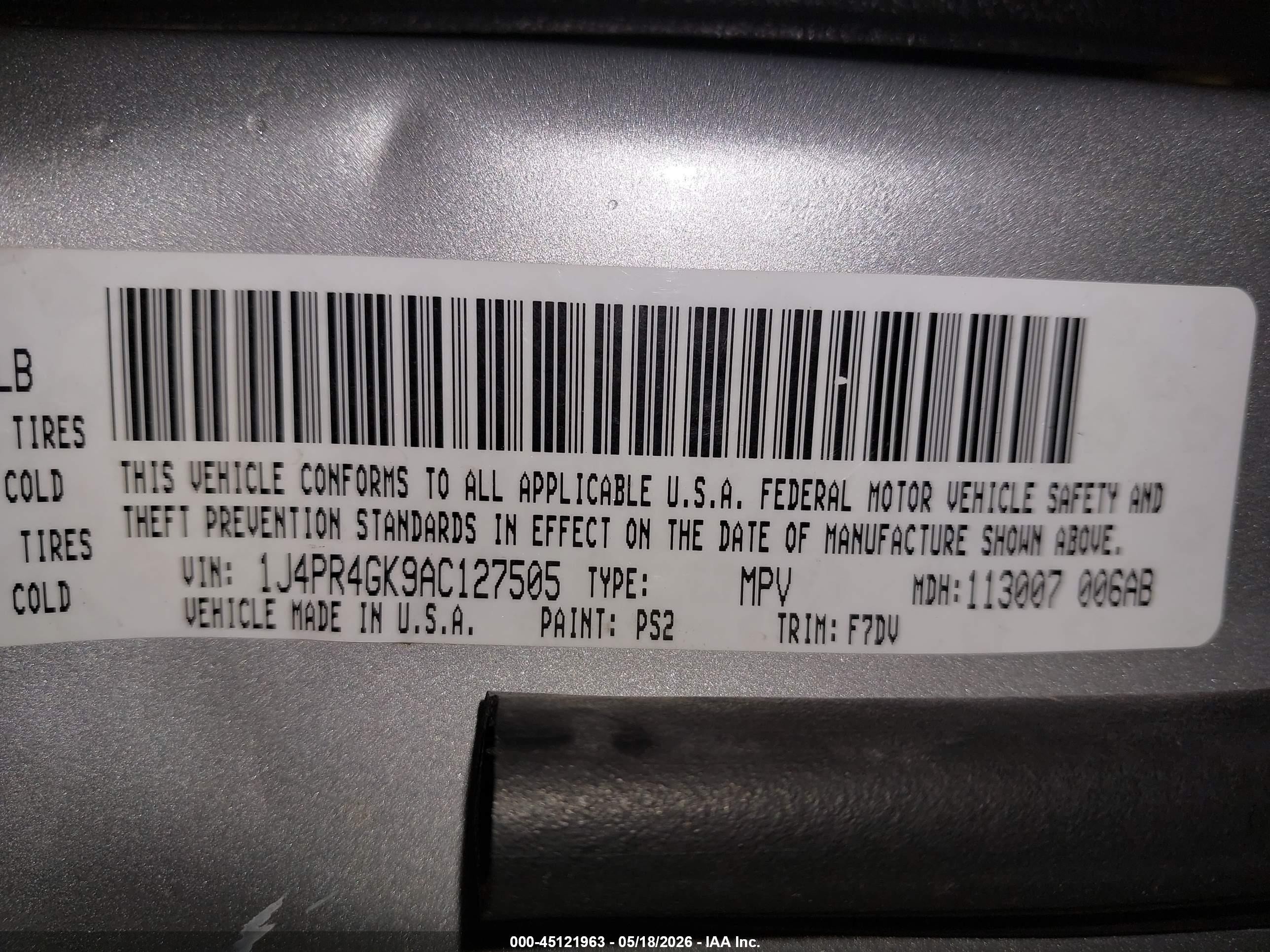 2010 Jeep Grand Cherokee Laredo Silver vin: 1J4PR4GK9AC127505