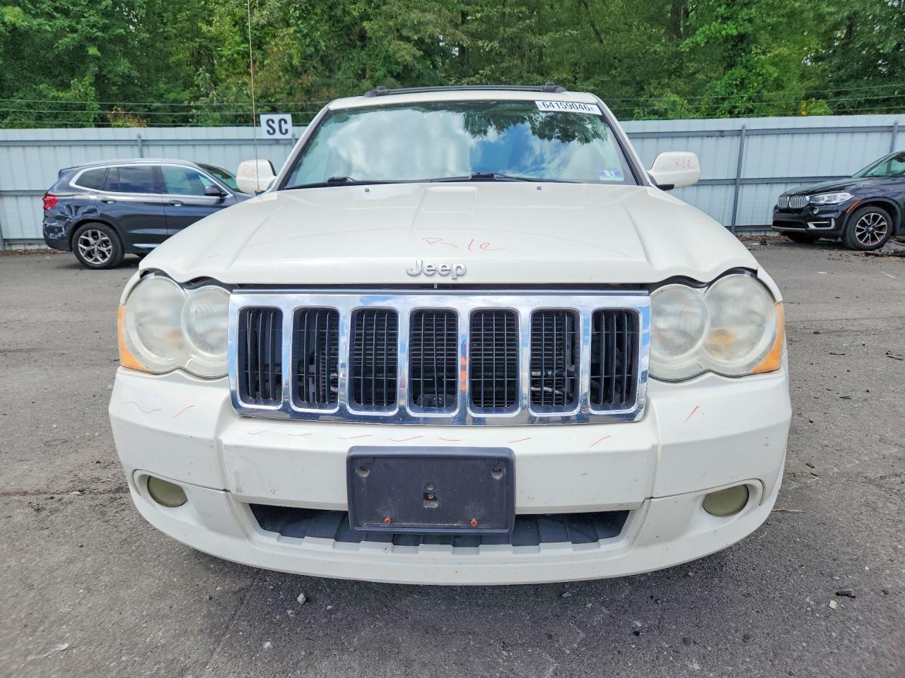 2010 Jeep Grand Cherokee Limited White vin: 1J4PR5GK2AC107702