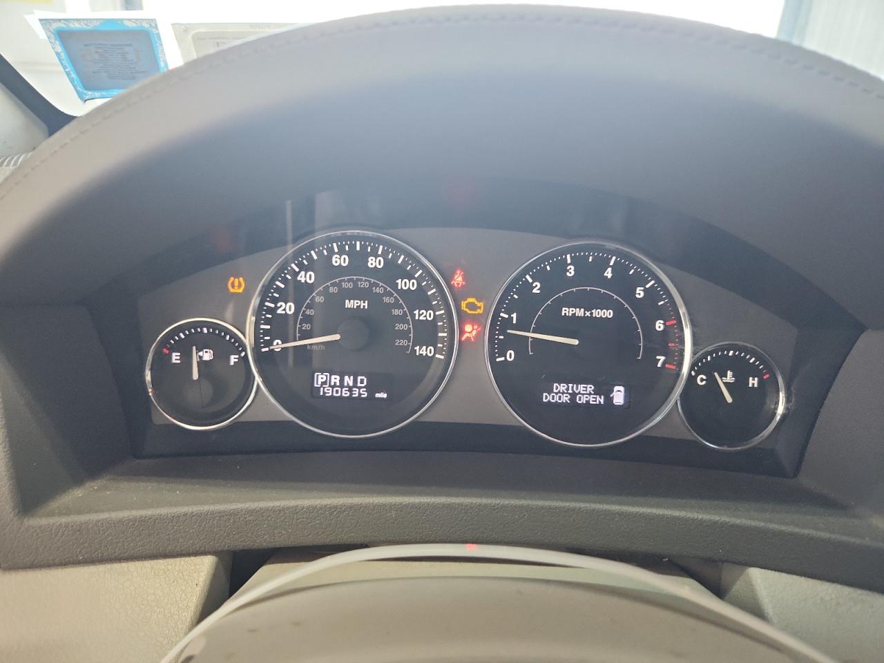 2010 Jeep Grand Cherokee Limited Синий vin: 1J4PR5GK3AC150459 Damage: Warning Light - Engine, On, Unacceptable