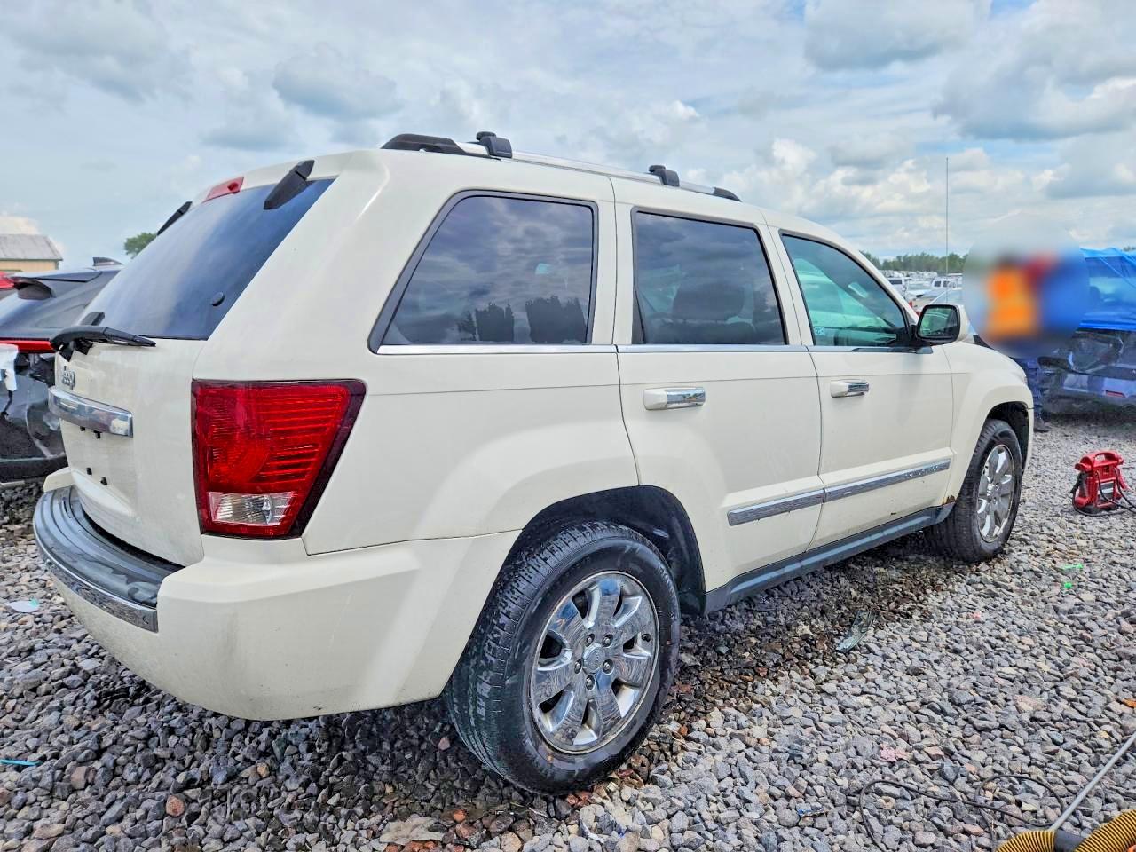 2010 Jeep Grand Cherokee Limited White vin: 1J4PR5GK4AC124095