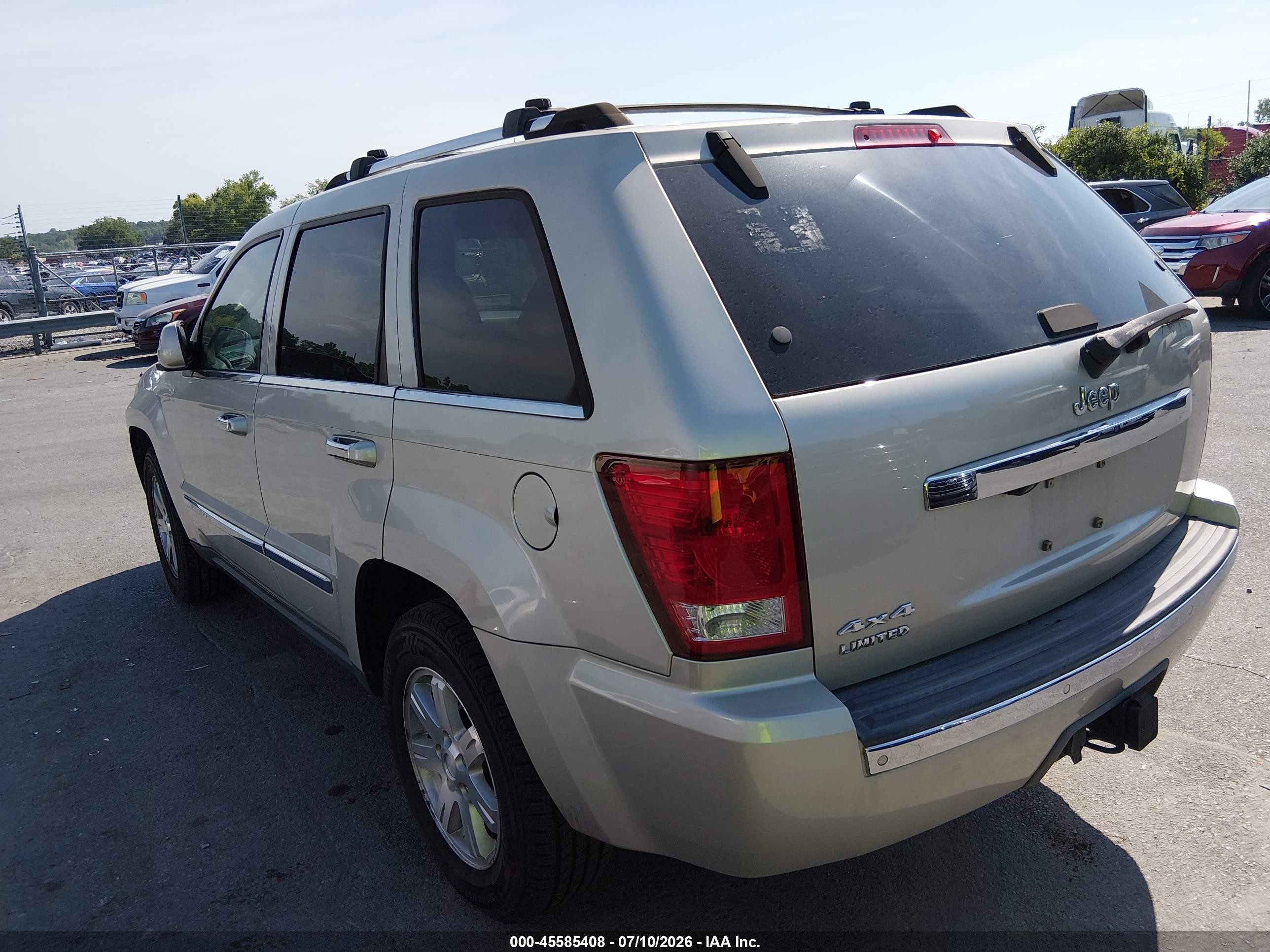 2010 Jeep Grand Cherokee Limited Серебряный vin: 1J4PR5GK7AC120333