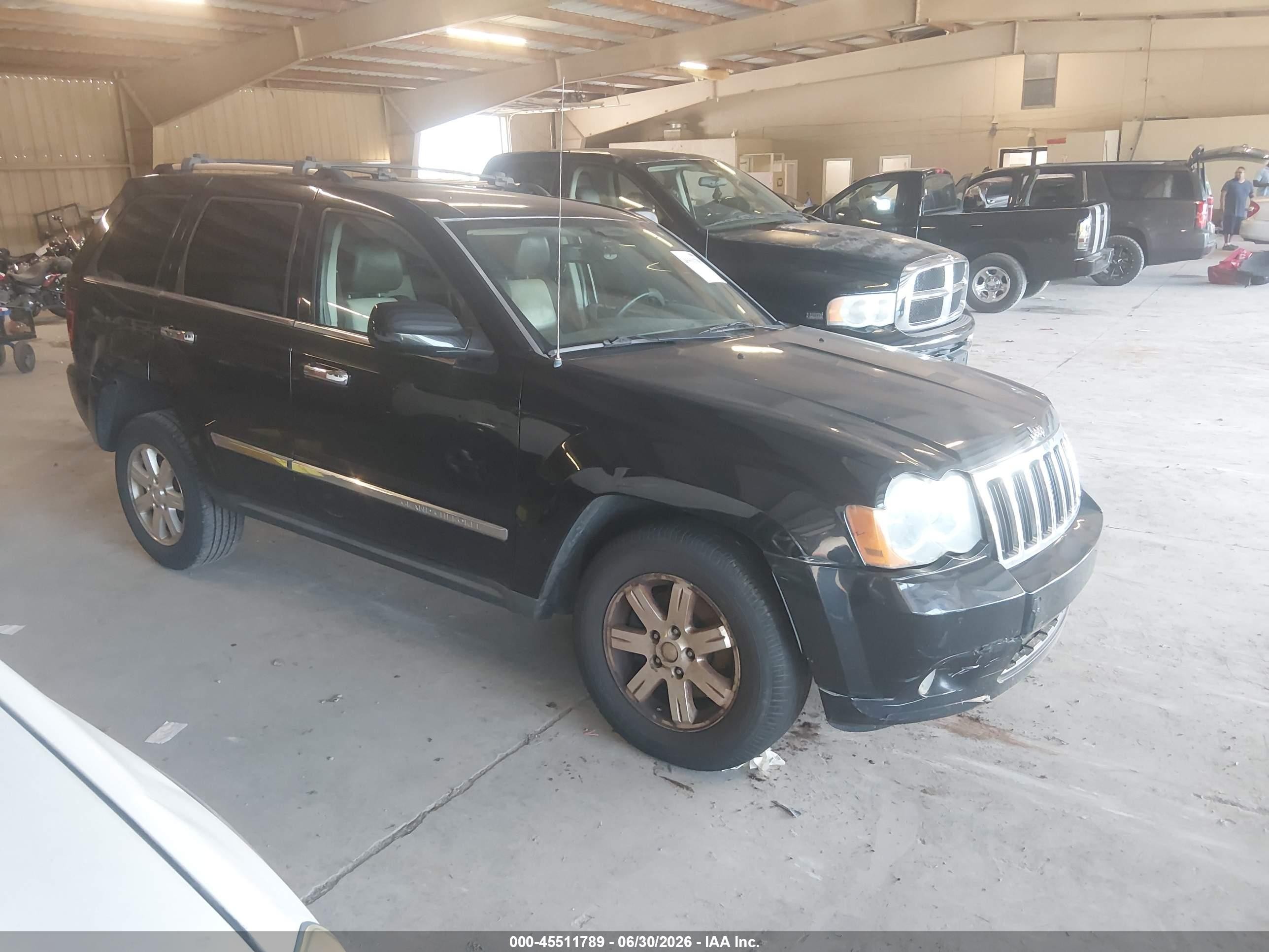 2010 Jeep Grand Cherokee Limited Black vin: 1J4PR5GK7AC127556