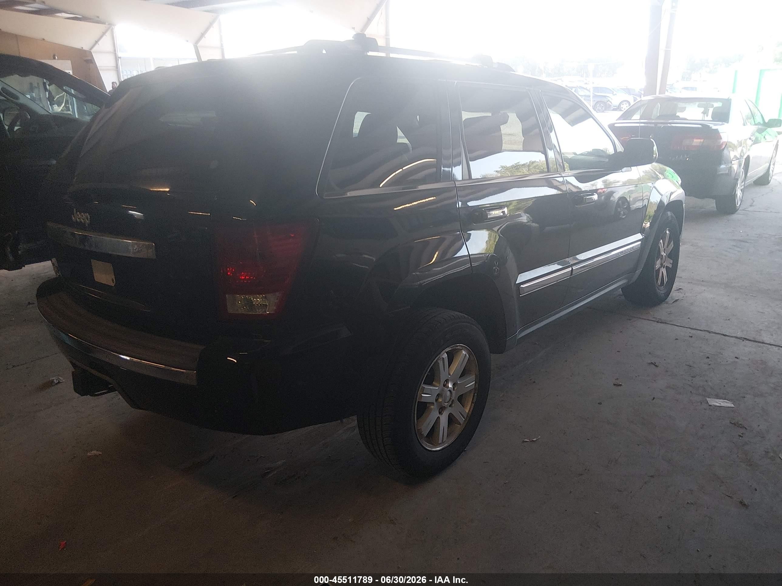 2010 Jeep Grand Cherokee Limited Black vin: 1J4PR5GK7AC127556