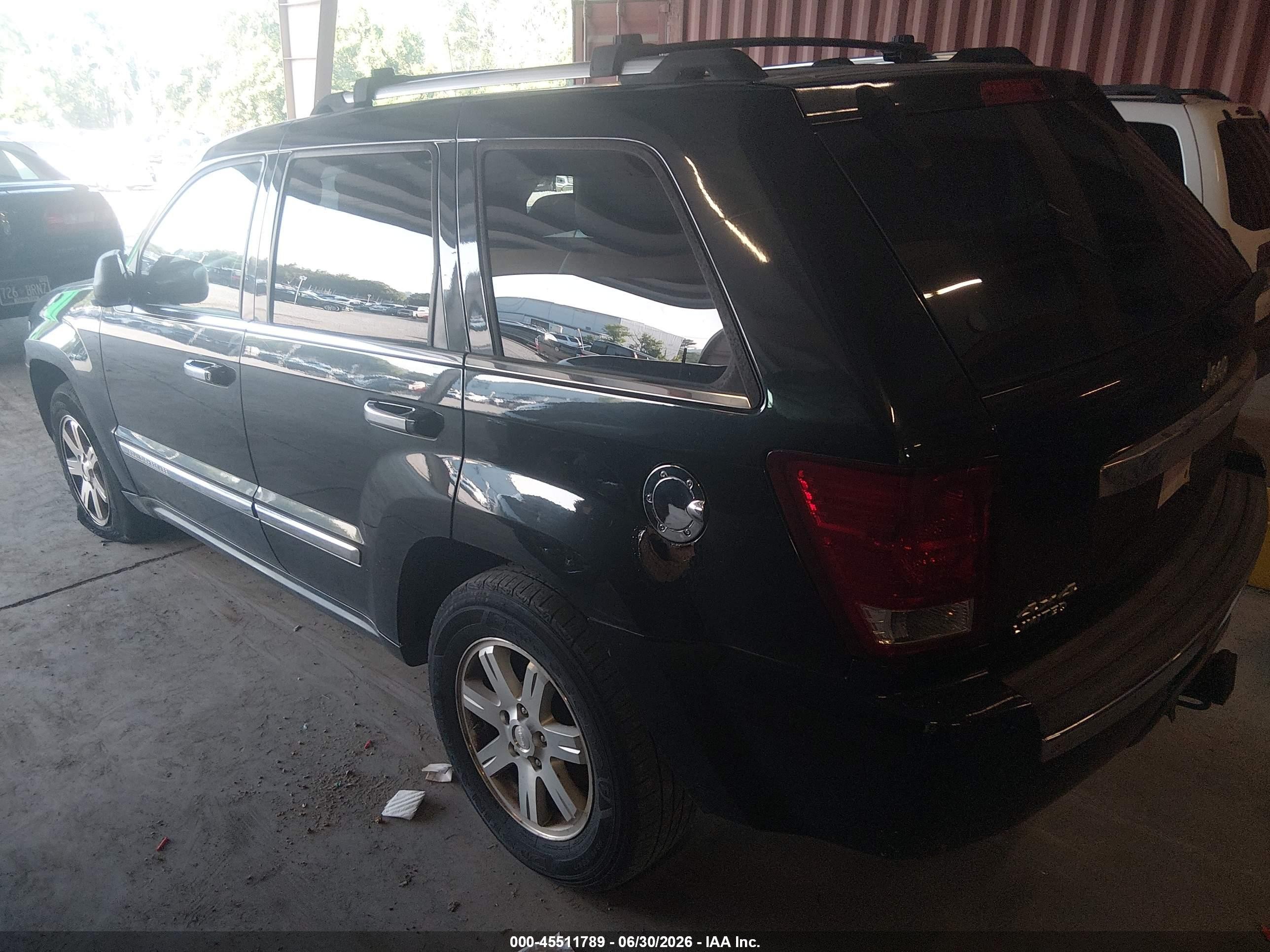 2010 Jeep Grand Cherokee Limited Black vin: 1J4PR5GK7AC127556