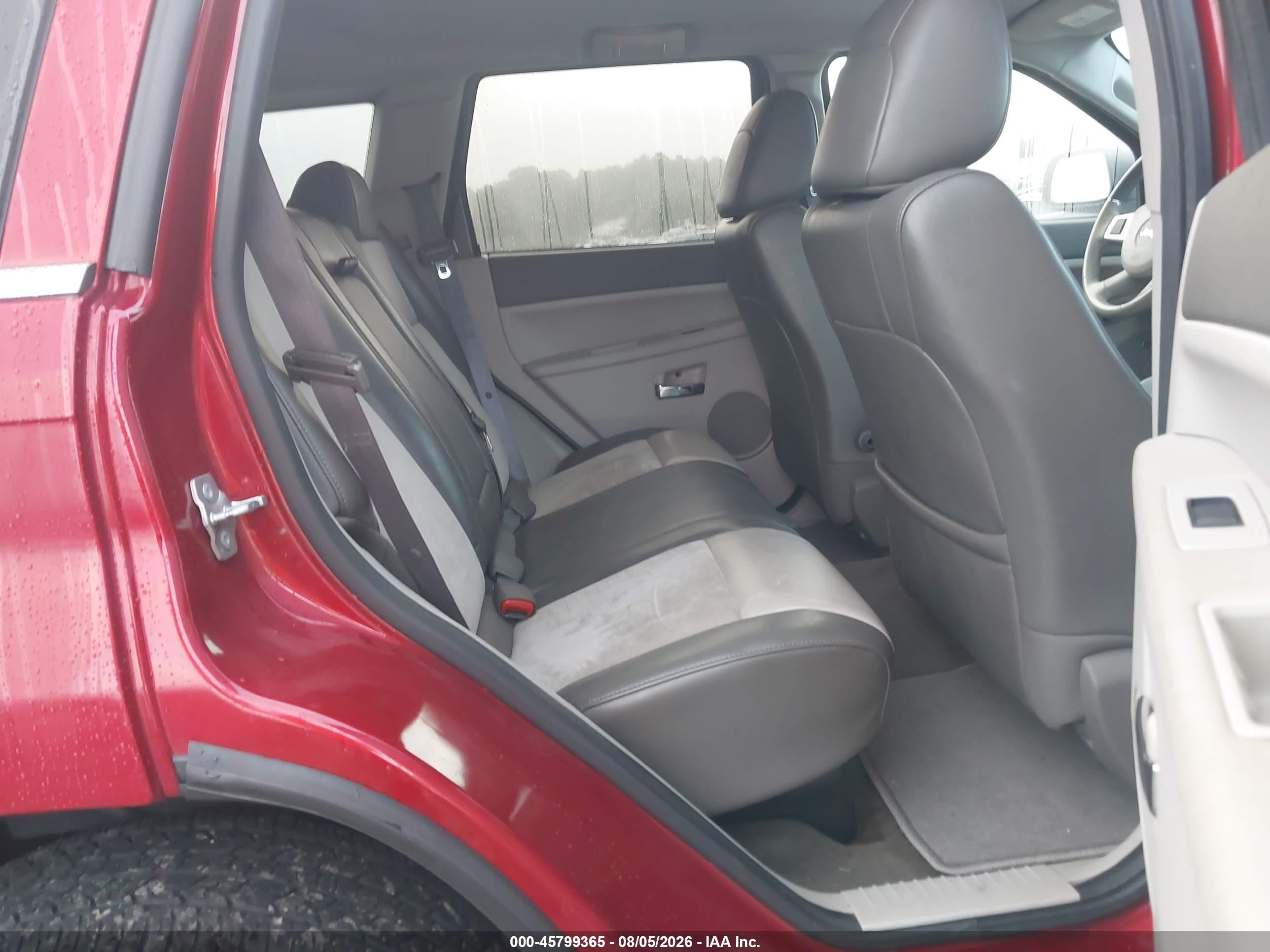 2010 Jeep Grand Cherokee Limited Красный vin: 1J4PR5GK9AC111407