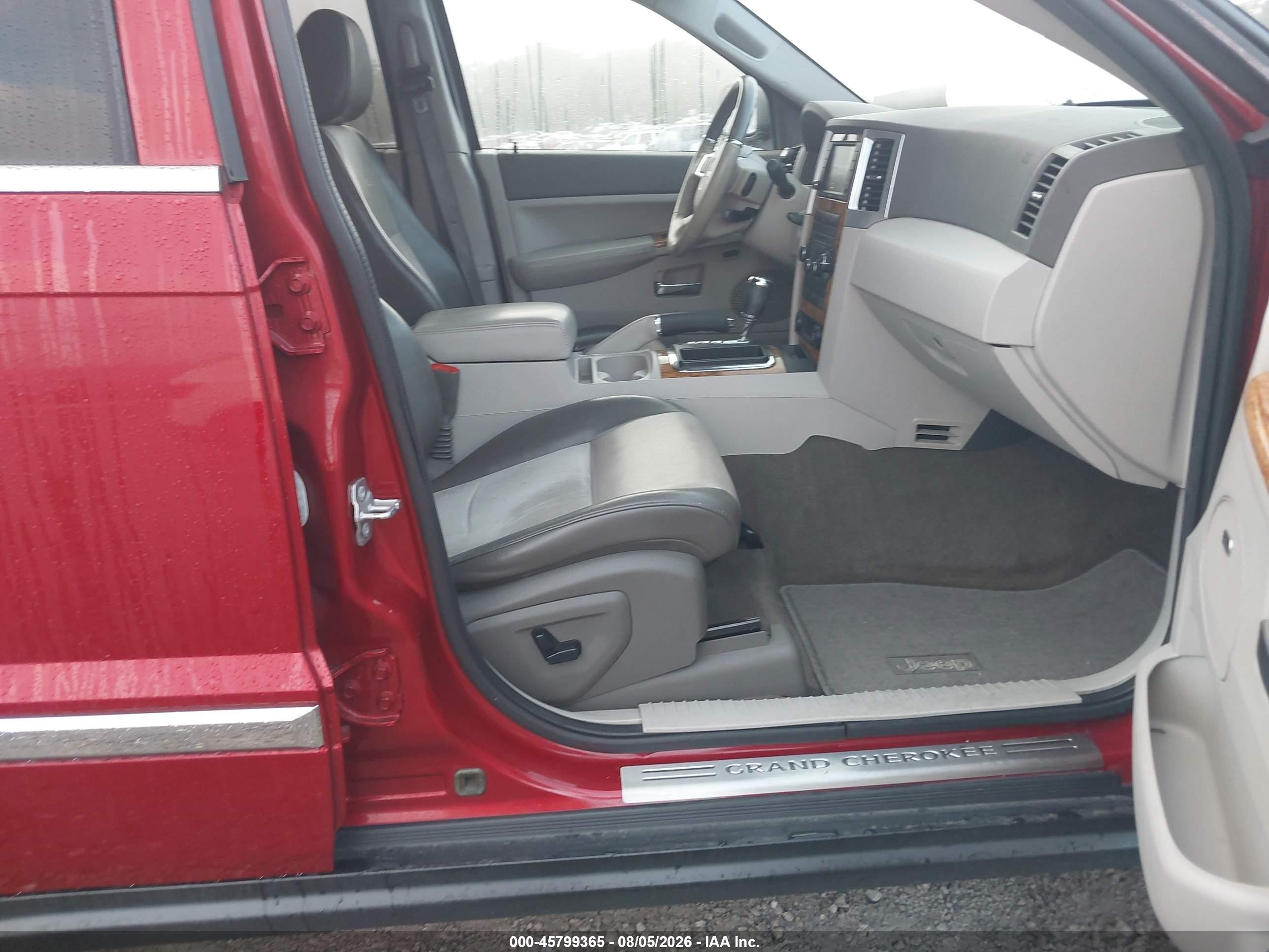 2010 Jeep Grand Cherokee Limited Красный vin: 1J4PR5GK9AC111407