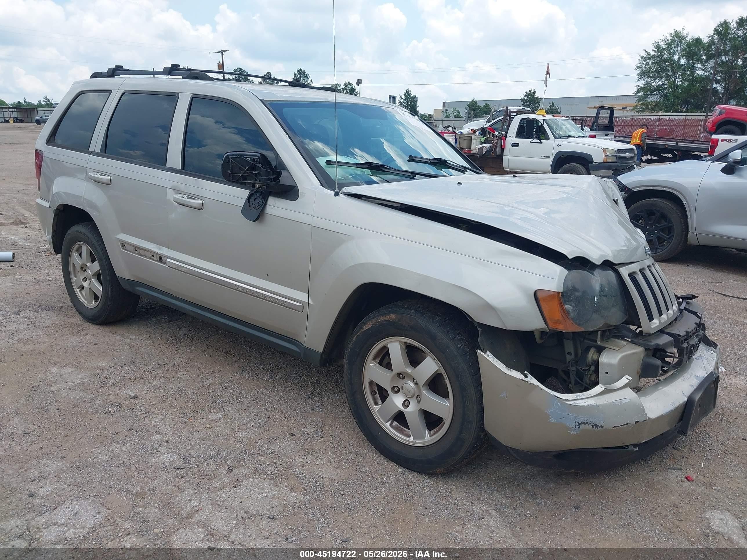 2010 Jeep Grand Cherokee Laredo Silver vin: 1J4PS4GK1AC121699