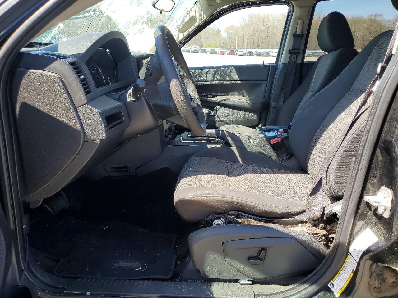 2010 Jeep Grand Cherokee Laredo Black vin: 1J4PS4GK2AC111859