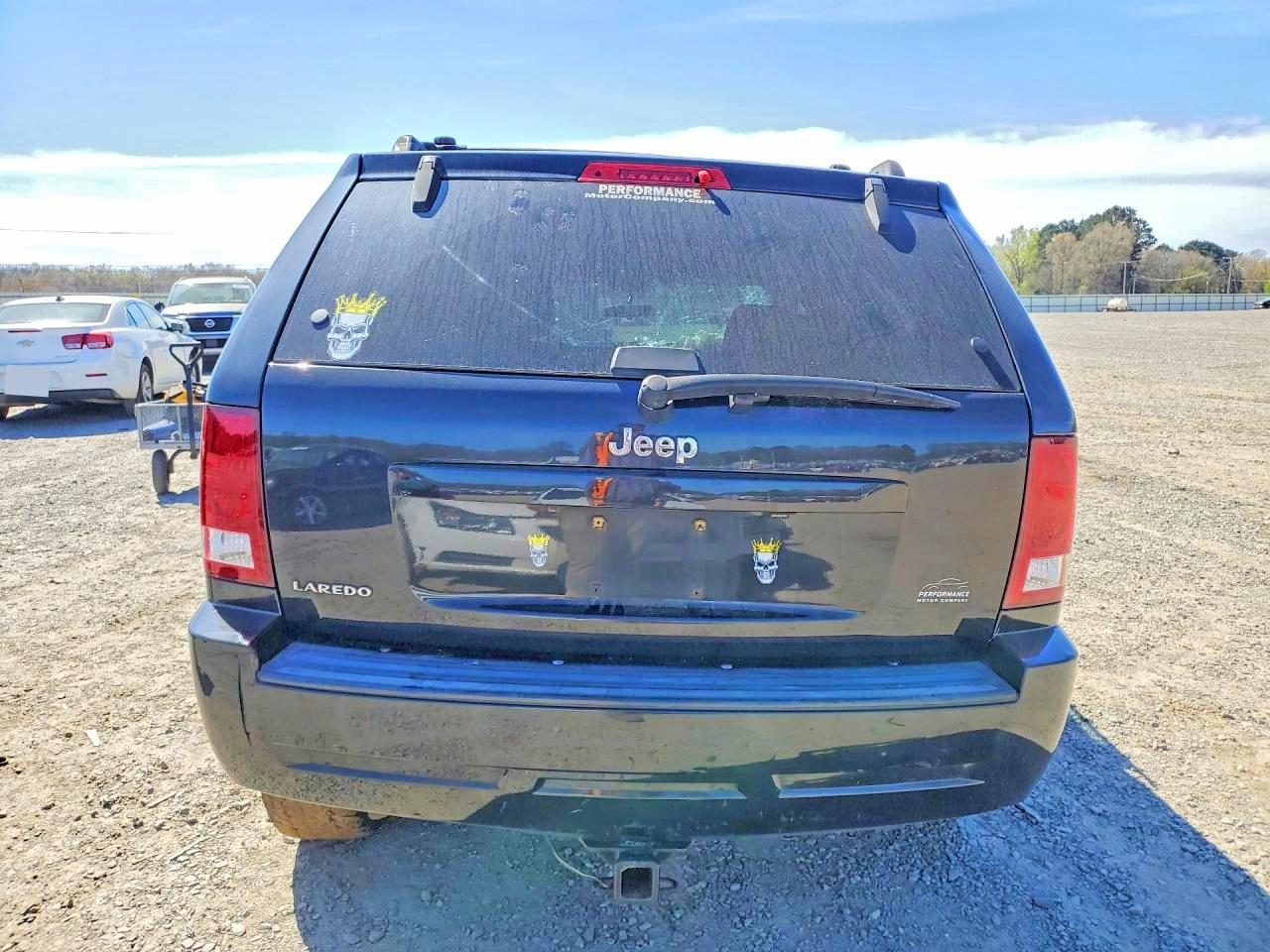 2010 Jeep Grand Cherokee Laredo Black vin: 1J4PS4GK2AC111859
