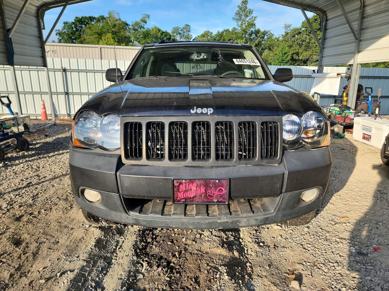 2010 Jeep Grand Cherokee Laredo Black vin: 1J4PS4GK2AC117953