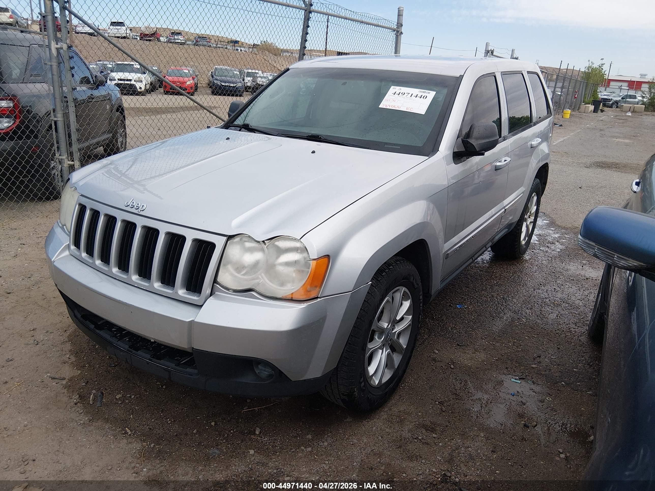 2010 Jeep Grand Cherokee Laredo Silver vin: 1J4PS4GK2AC146322