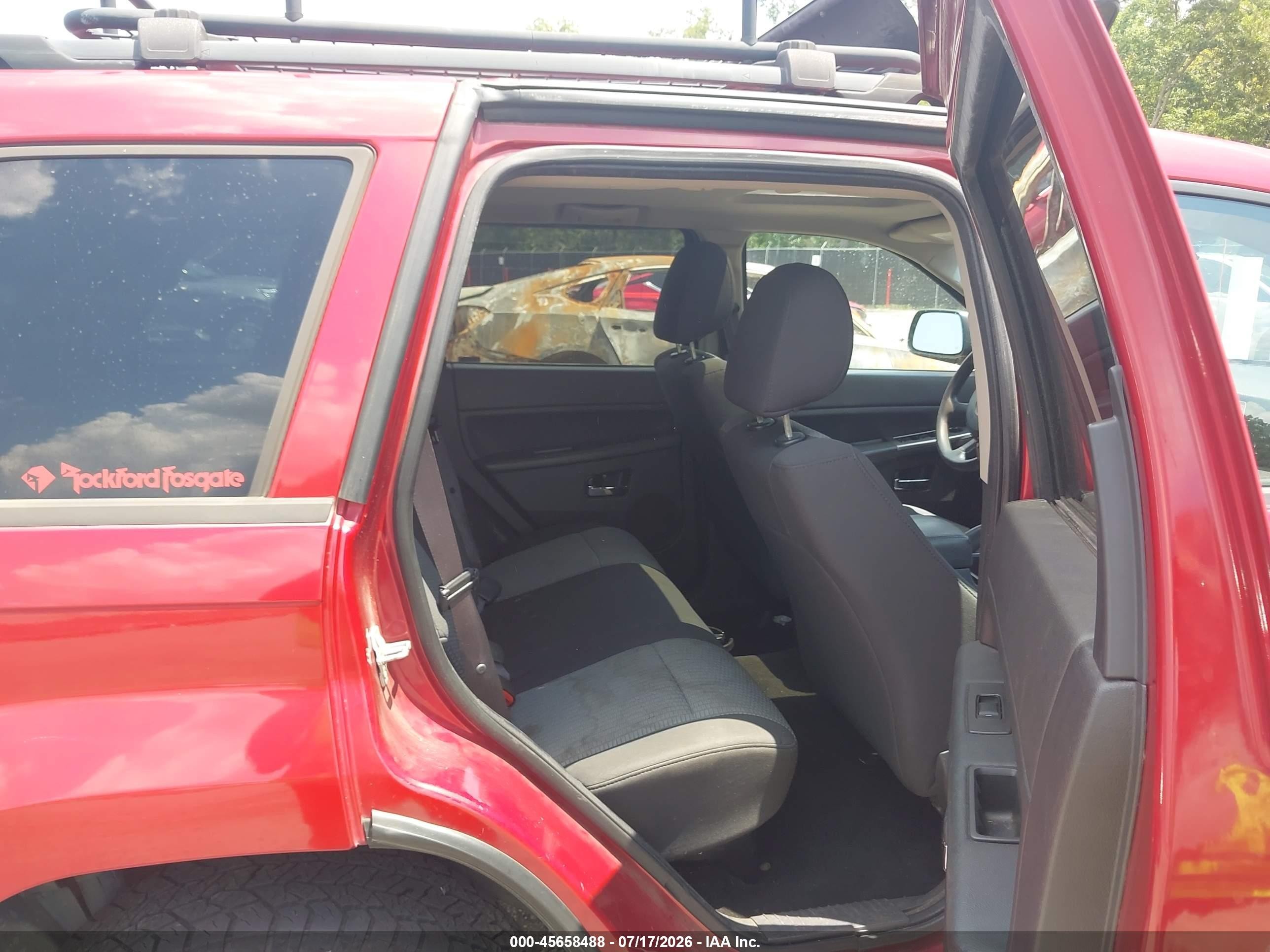 2010 Jeep Grand Cherokee Laredo Red vin: 1J4PS4GK5AC121219