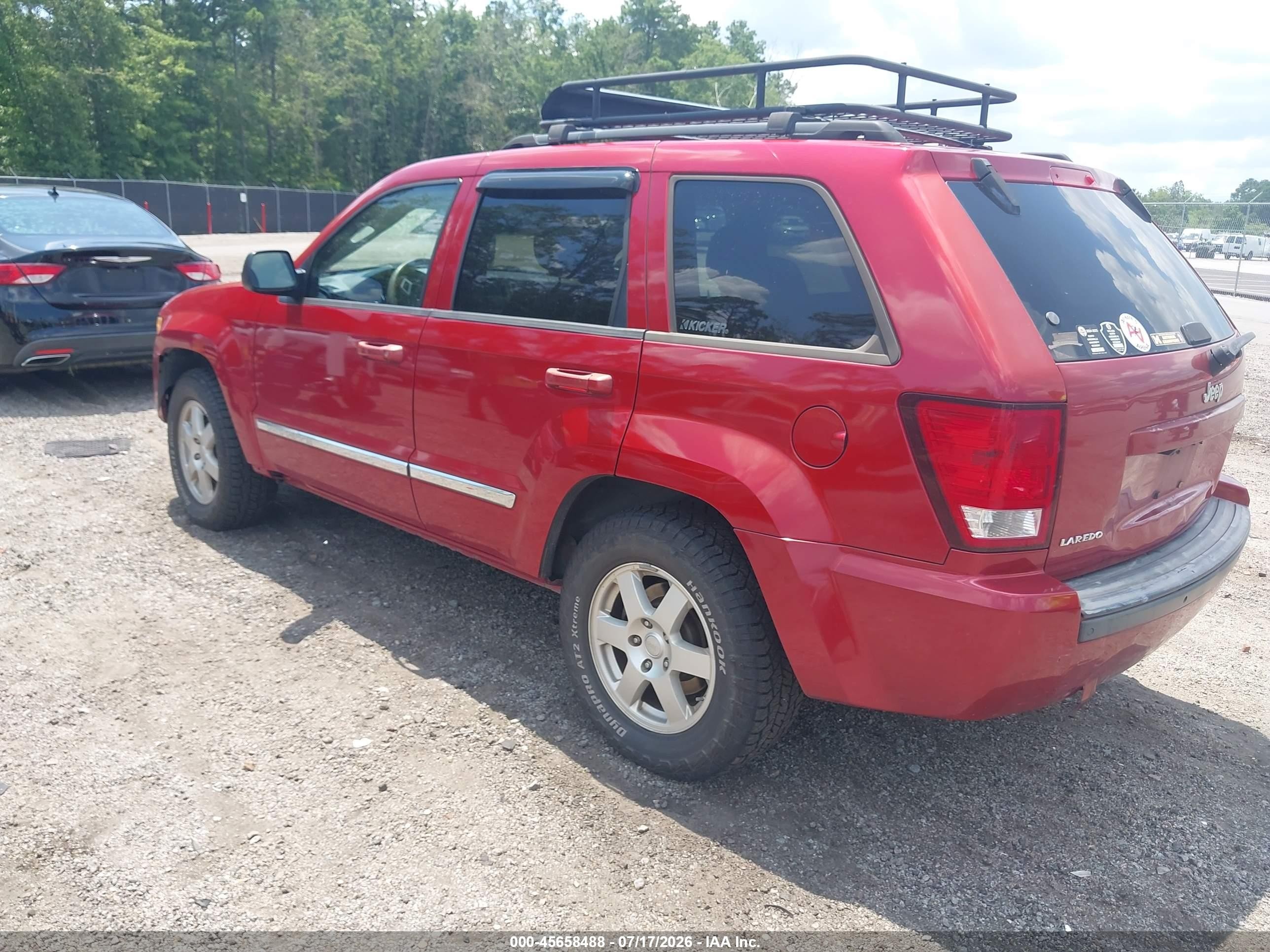 2010 Jeep Grand Cherokee Laredo Red vin: 1J4PS4GK5AC121219