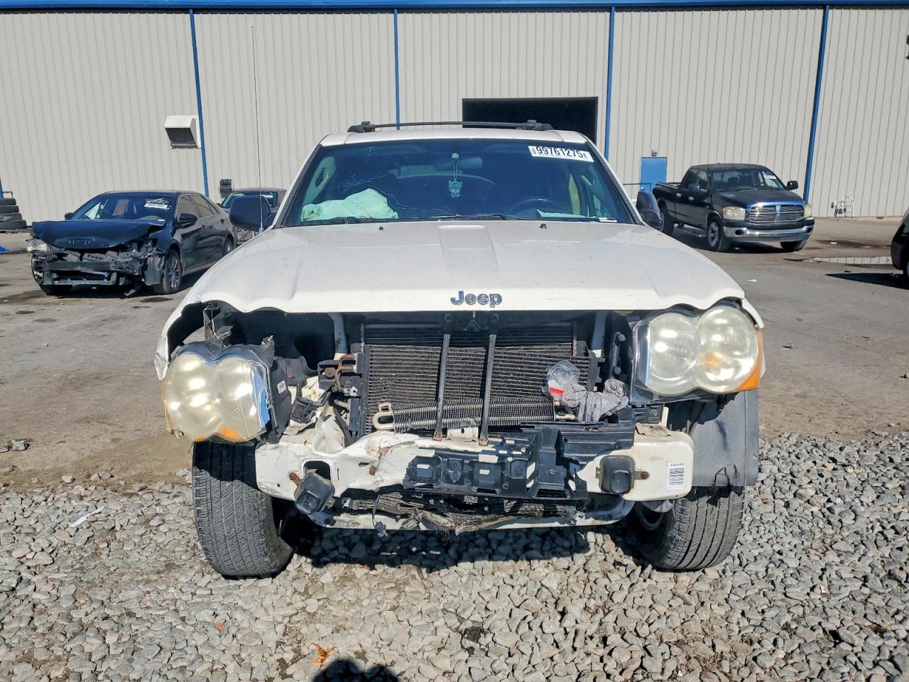 2010 Jeep Grand Cherokee Laredo White vin: 1J4PS4GK5AC160022