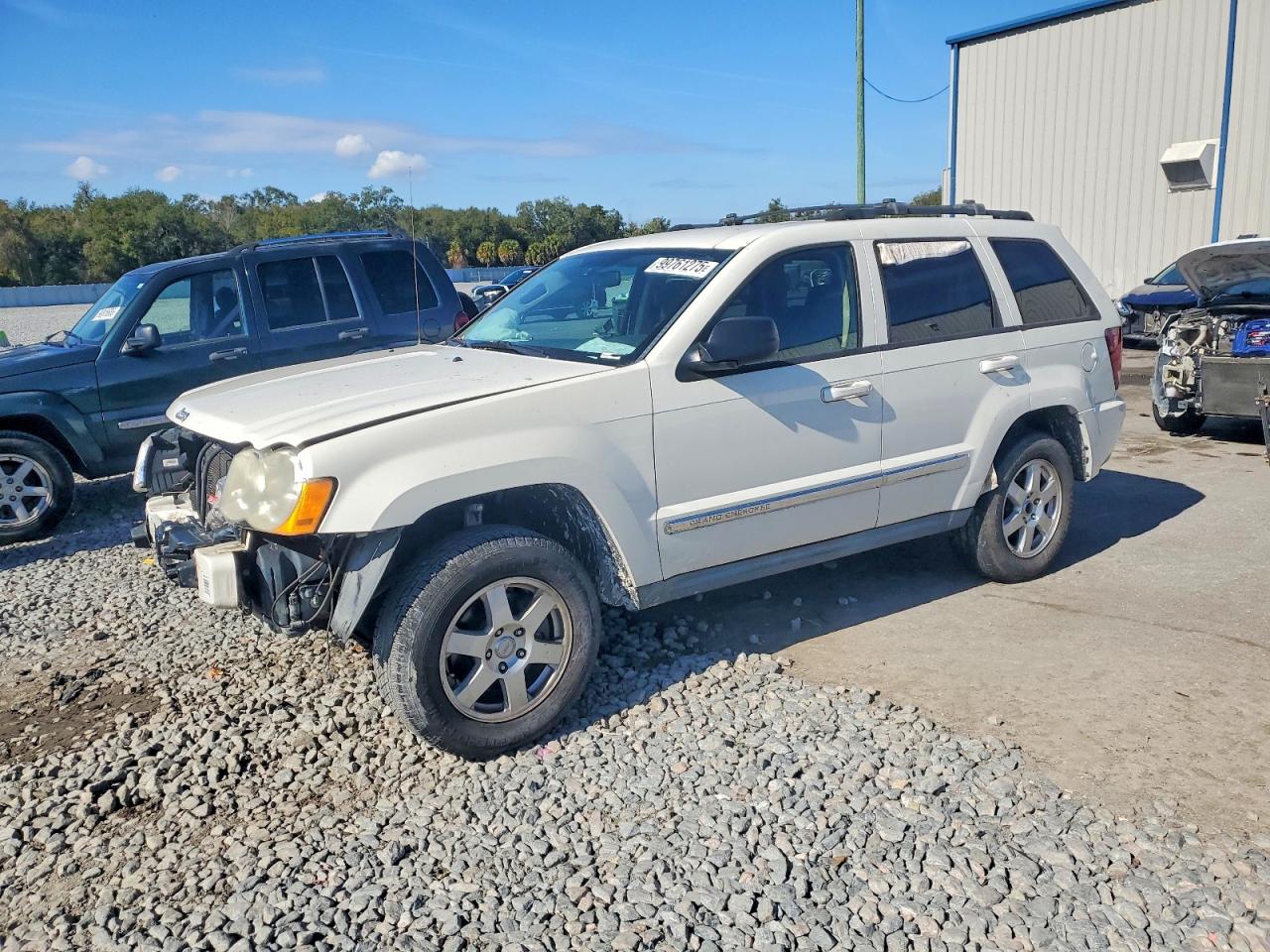 2010 Jeep Grand Cherokee Laredo White vin: 1J4PS4GK5AC160022