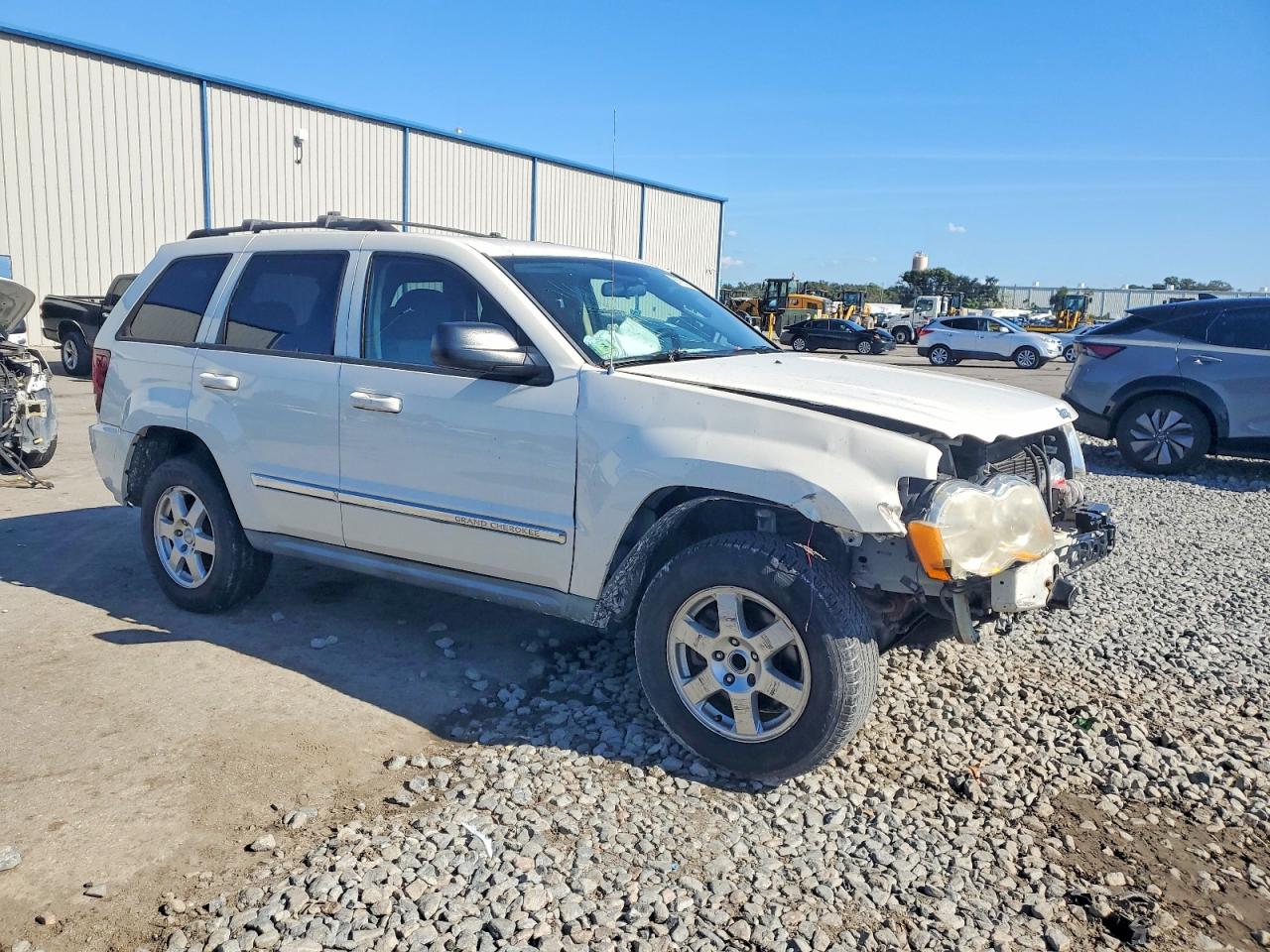 2010 Jeep Grand Cherokee Laredo White vin: 1J4PS4GK5AC160022