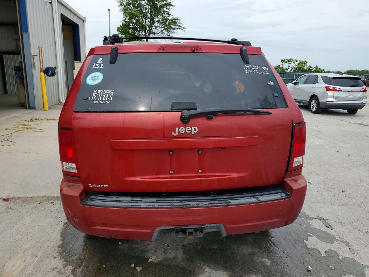 2010 Jeep Grand Cherokee Laredo Red vin: 1J4PS4GK9AC124267