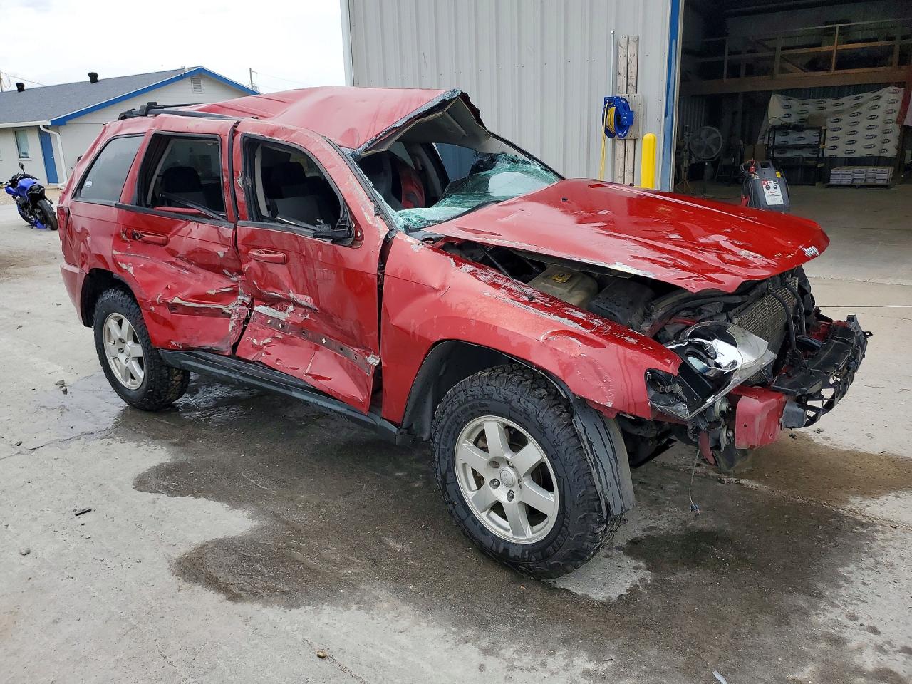 2010 Jeep Grand Cherokee Laredo Red vin: 1J4PS4GK9AC124267