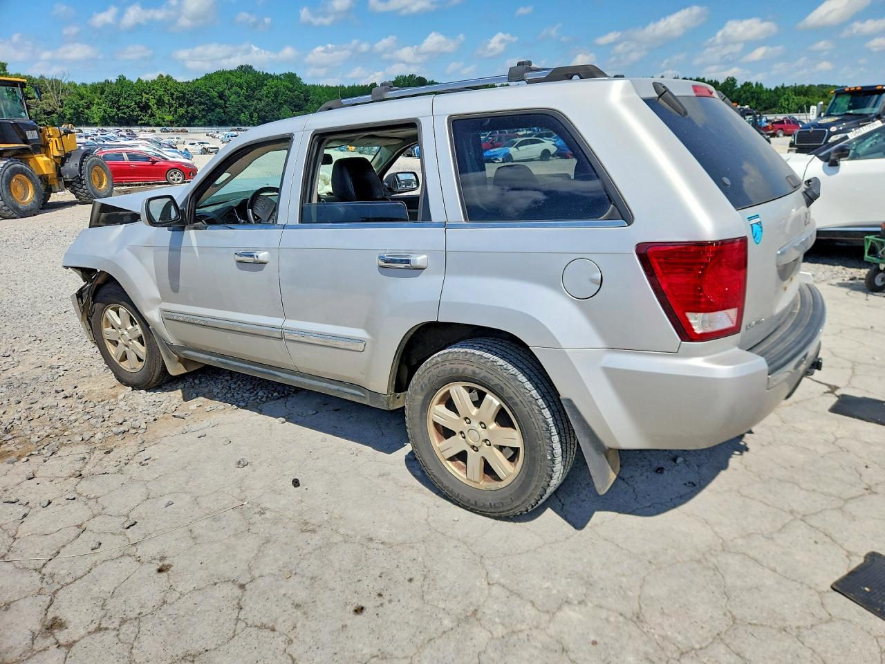 2010 Jeep Grand Cherokee Limited Silver vin: 1J4PS5GKXAC121528
