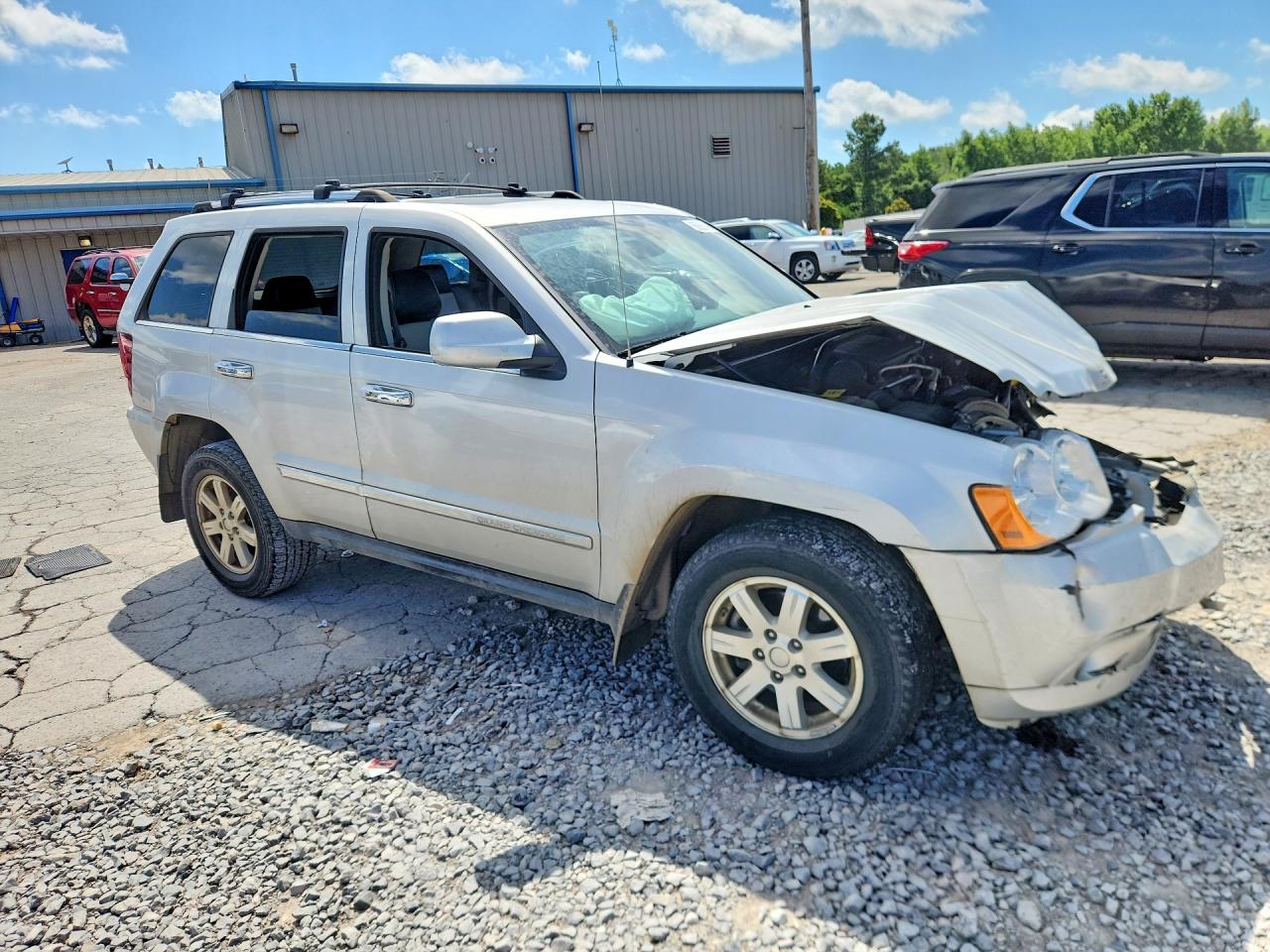 2010 Jeep Grand Cherokee Limited Silver vin: 1J4PS5GKXAC121528
