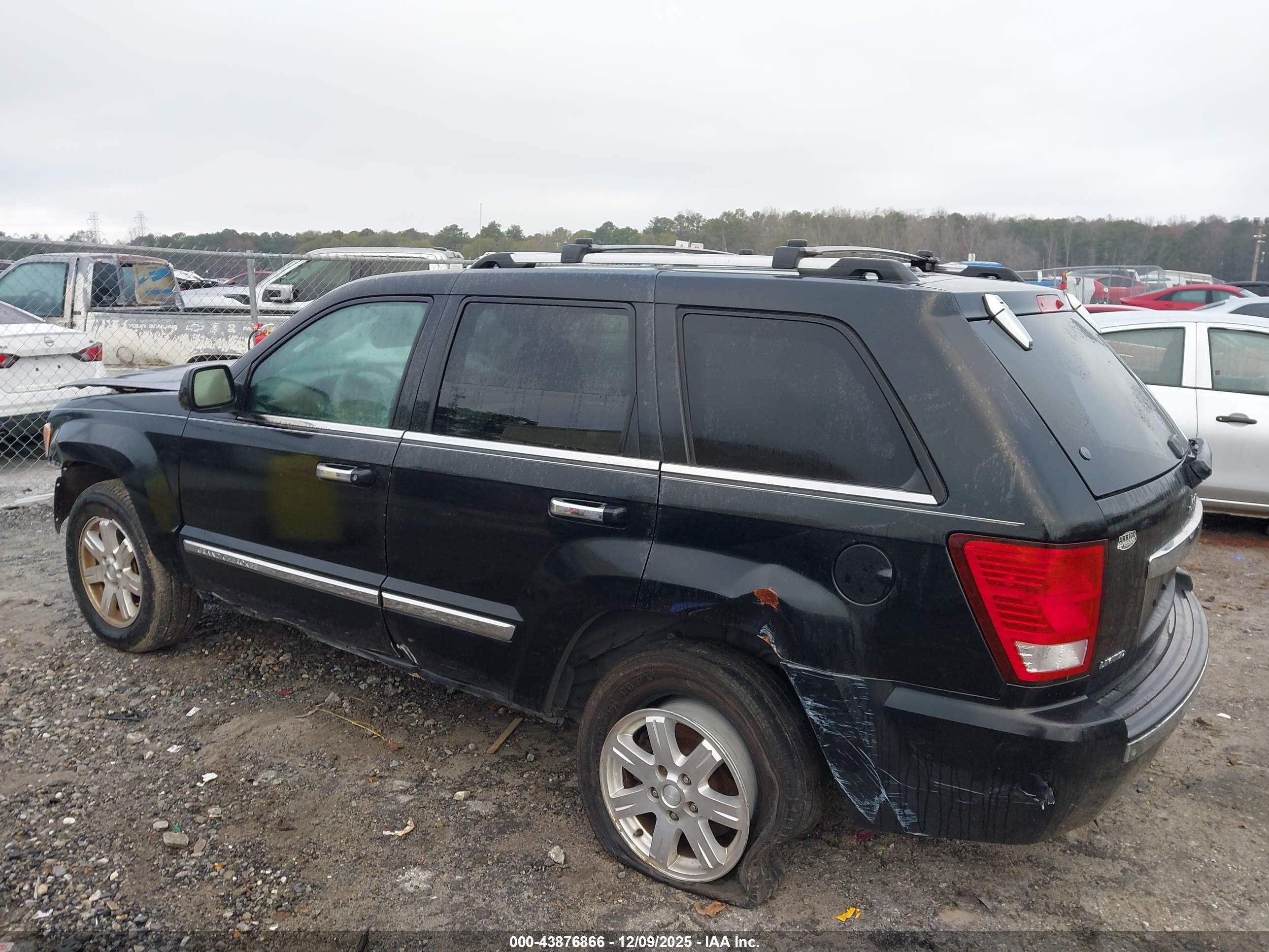 2010 Jeep Grand Cherokee Limited Черный vin: 1J4PS5GKXAC127166