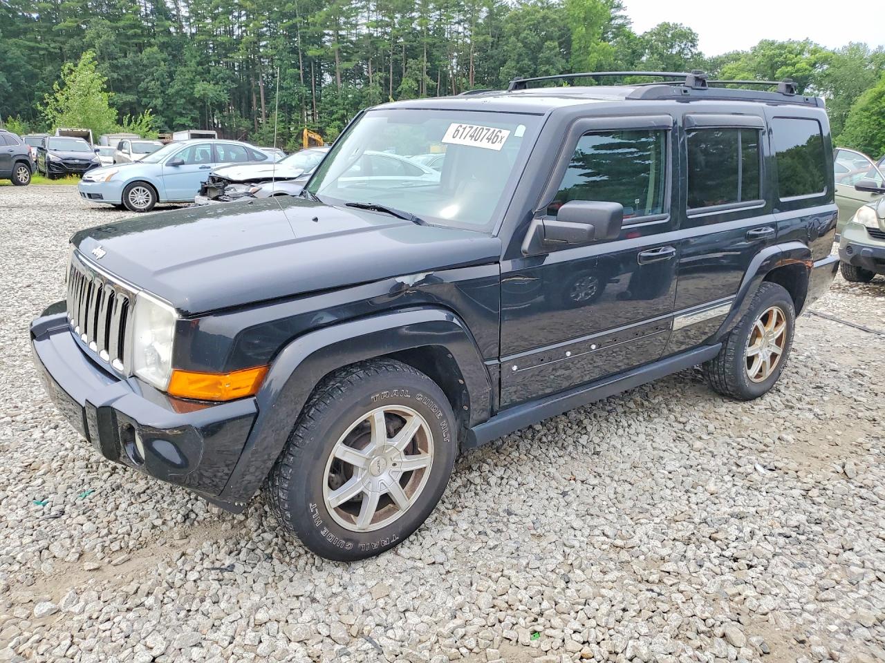 2010 Jeep Commander Sport Black vin: 1J4RG4GK1AC137220