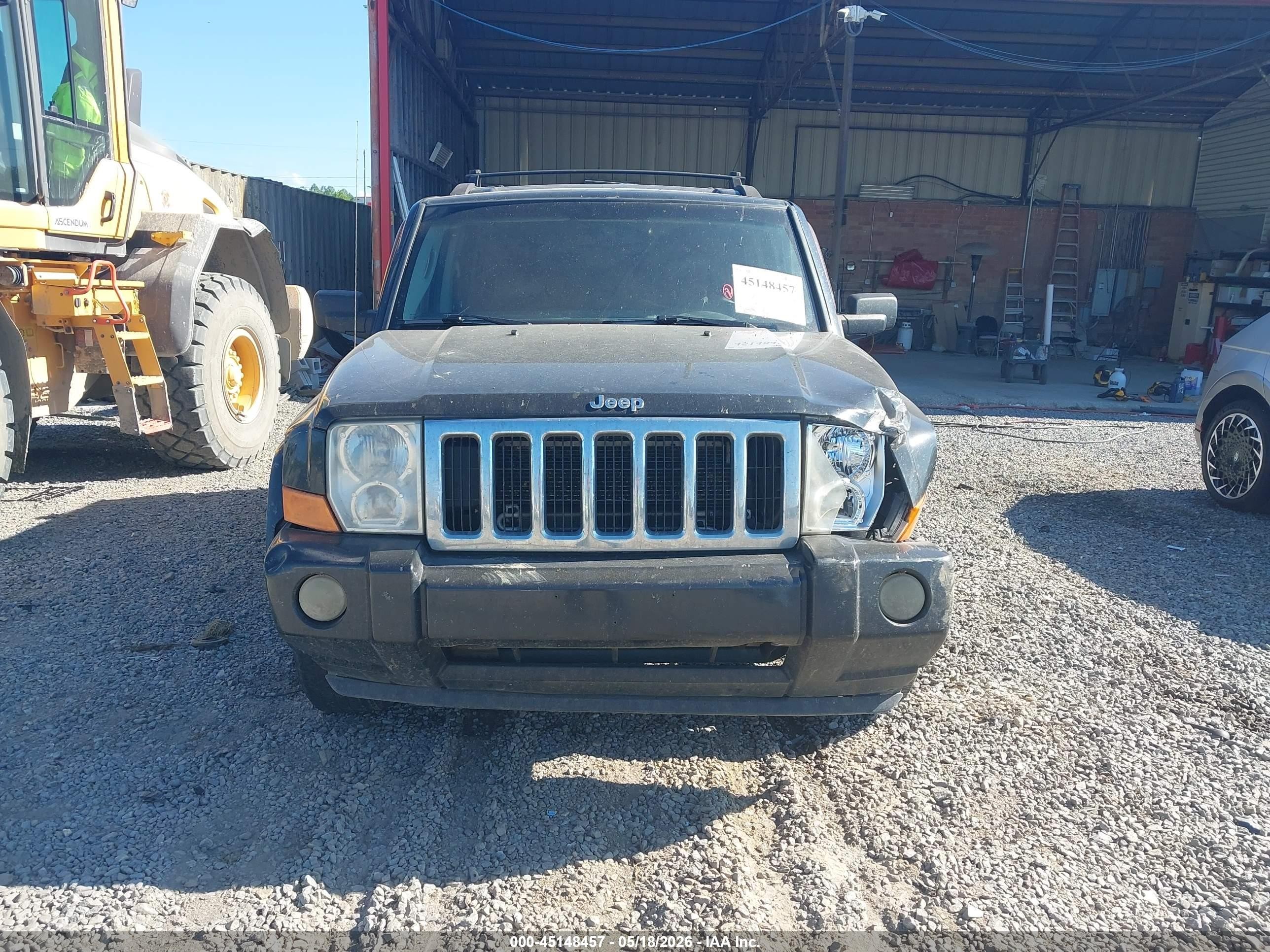 2010 Jeep Commander Sport Black vin: 1J4RG4GK4AC121996