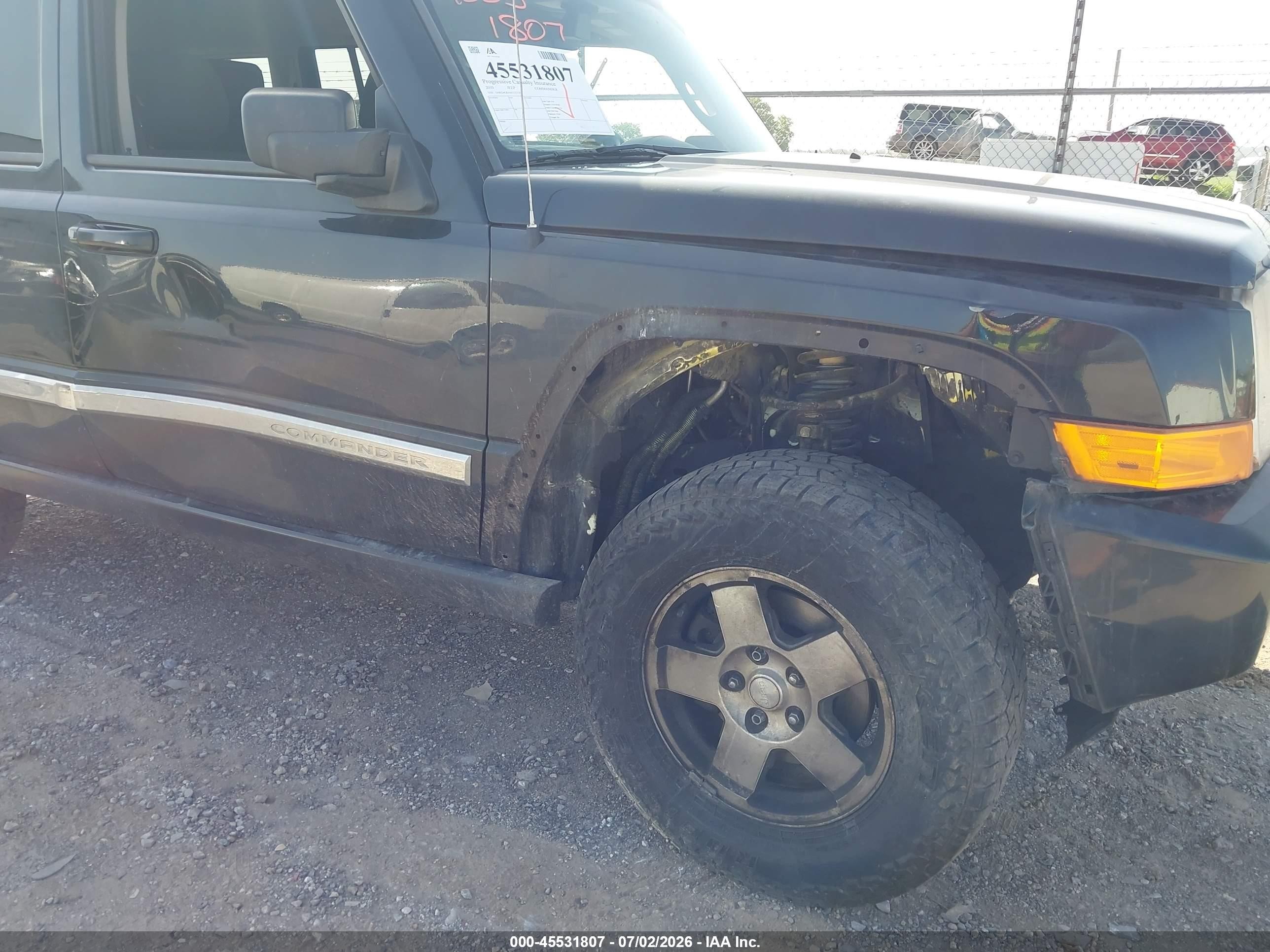 2010 Jeep Commander Sport Black vin: 1J4RG4GK4AC137129