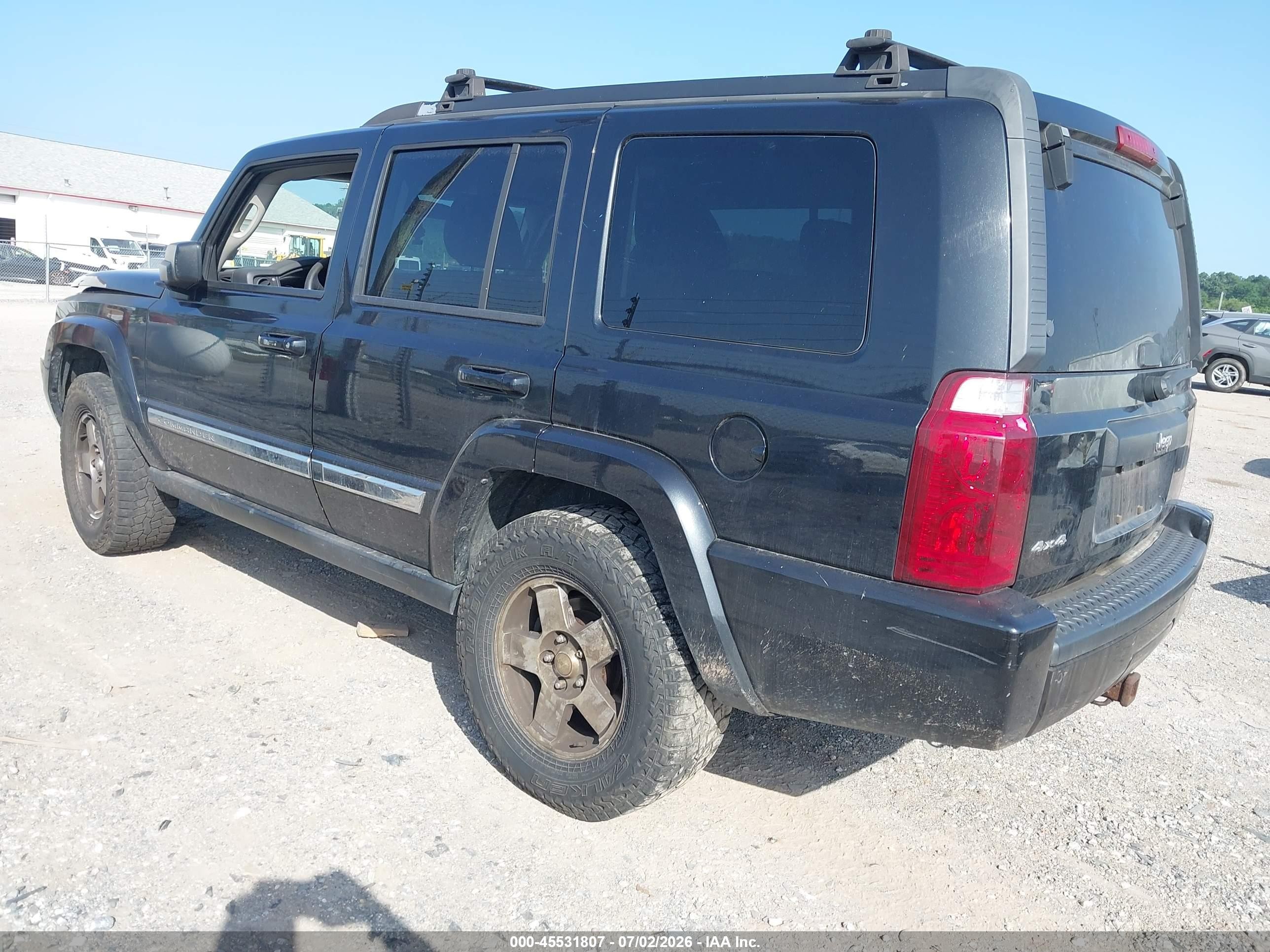 2010 Jeep Commander Sport Black vin: 1J4RG4GK4AC137129