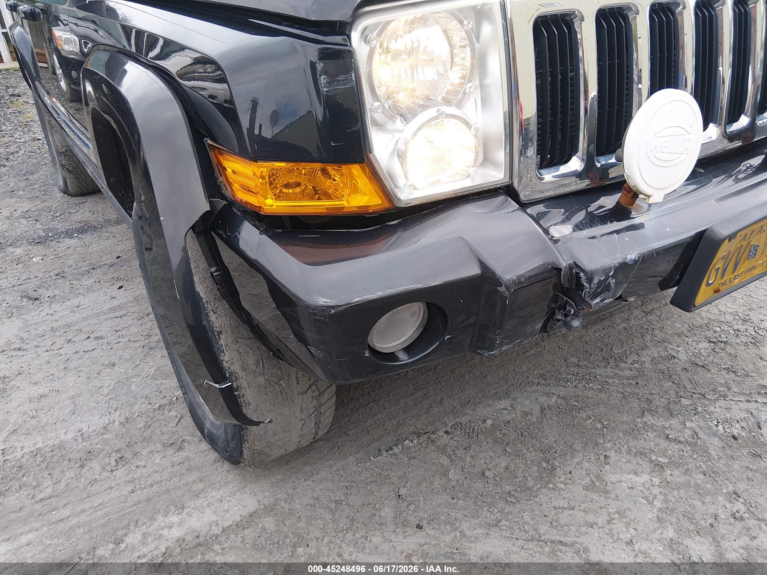 2010 Jeep Commander Sport Black vin: 1J4RG4GK6AC118114
