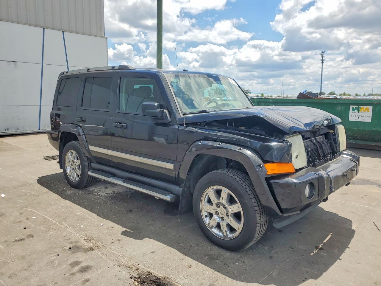 2010 Jeep Commander Limited Black vin: 1J4RG5GT3AC109319