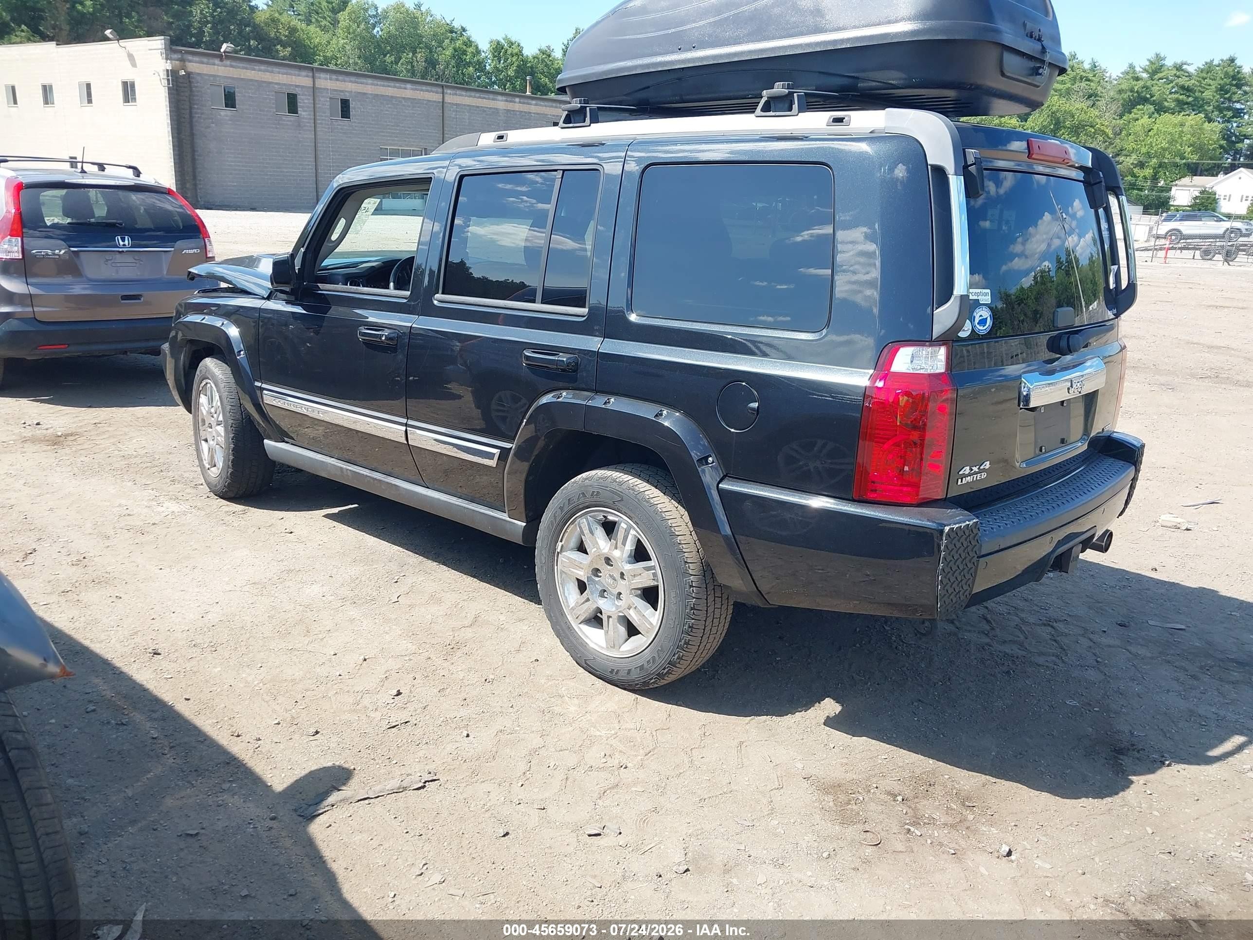 2010 Jeep Commander Limited Black vin: 1J4RG5GT4AC137534