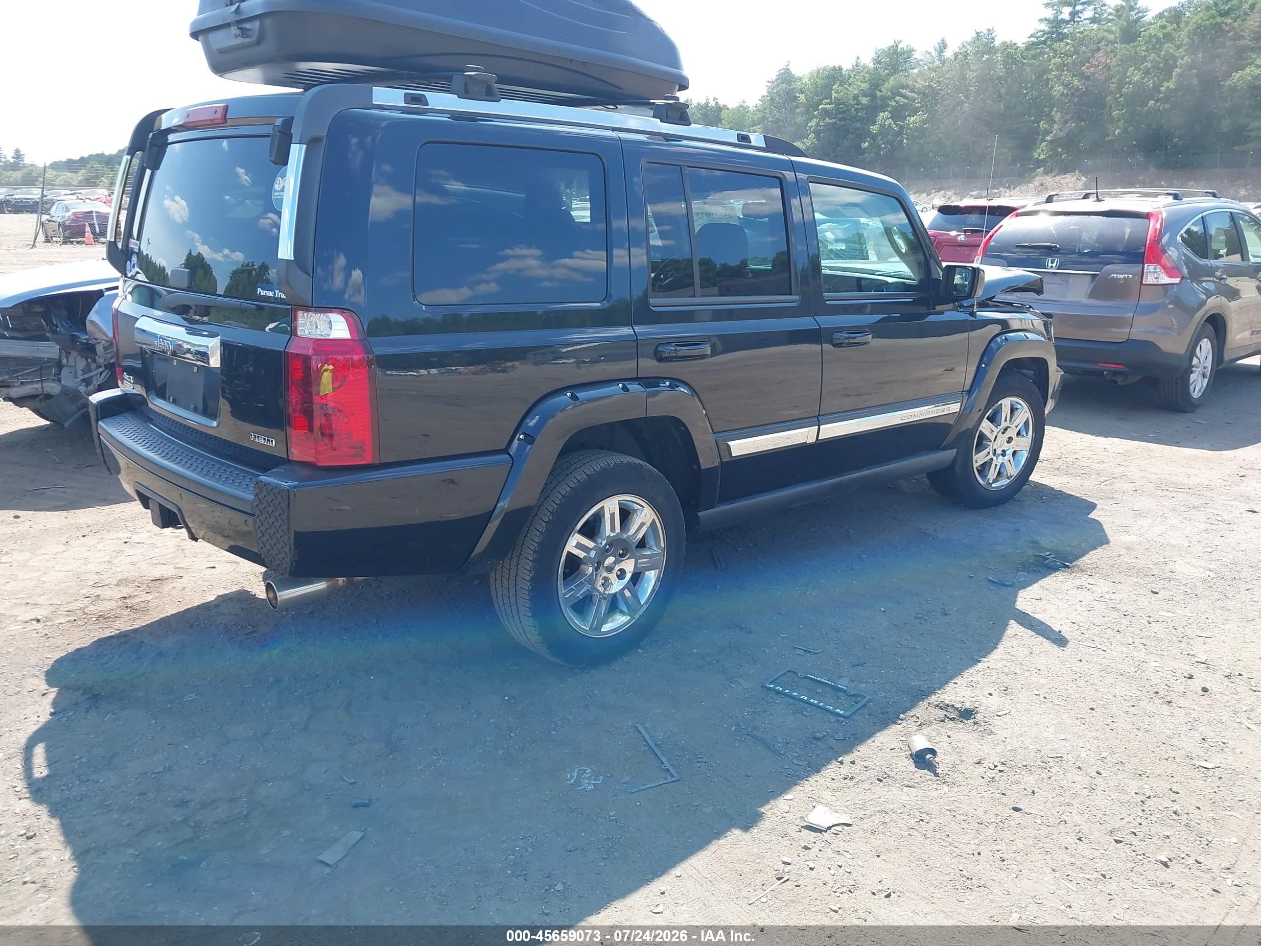 2010 Jeep Commander Limited Black vin: 1J4RG5GT4AC137534