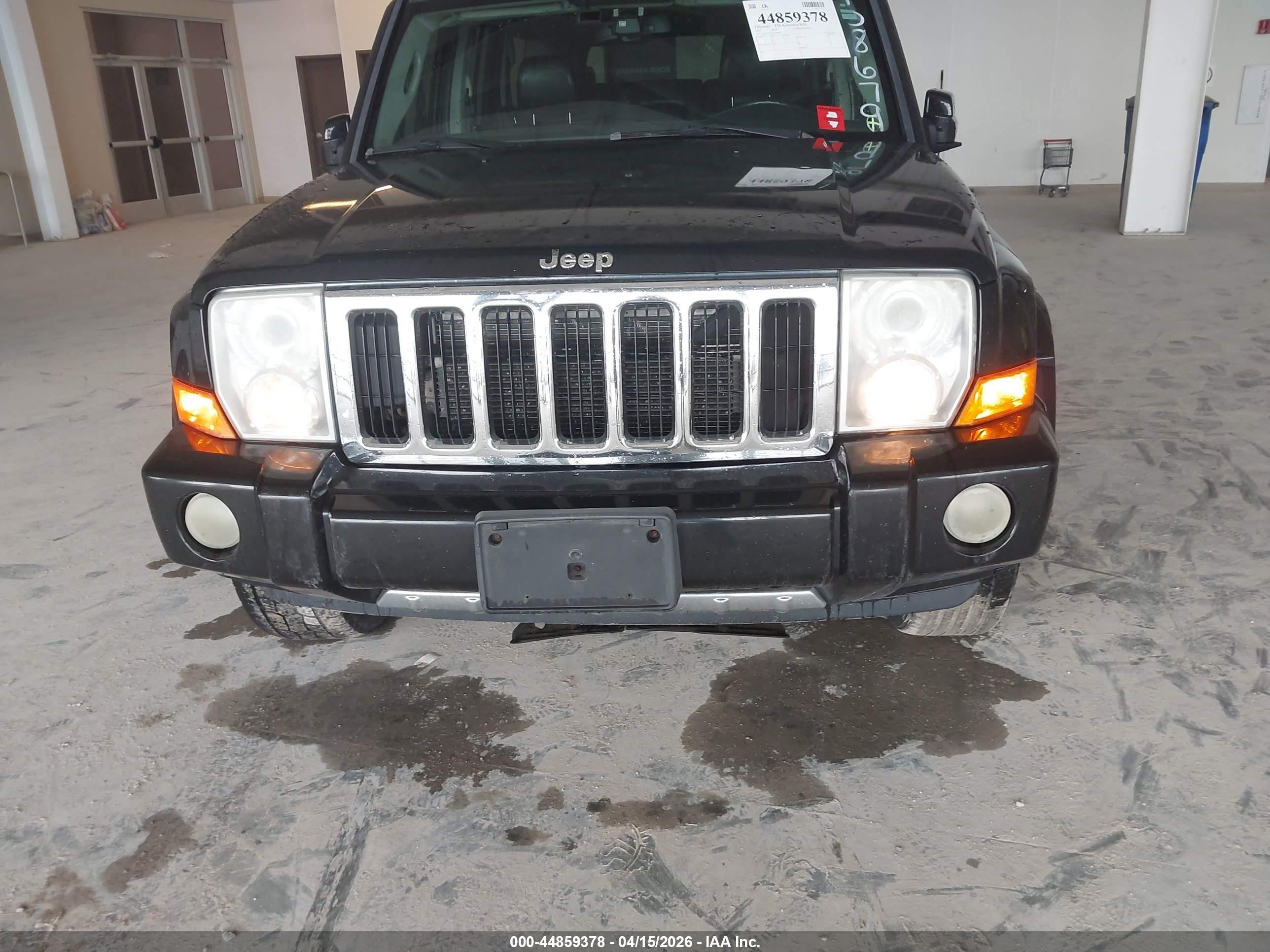 2010 Jeep Commander Limited Black vin: 1J4RG5GT6AC108679