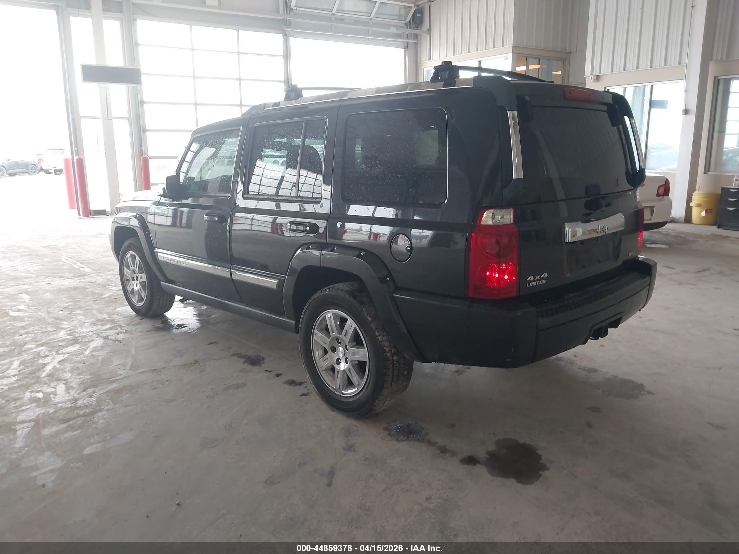 2010 Jeep Commander Limited Black vin: 1J4RG5GT6AC108679
