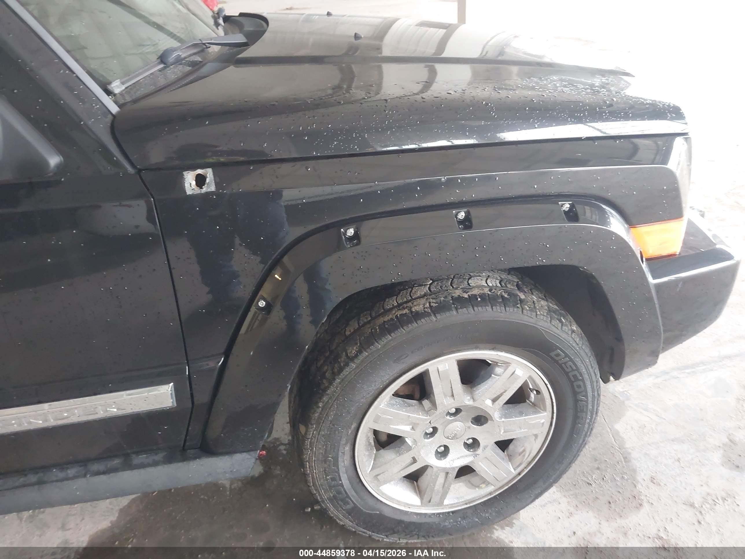 2010 Jeep Commander Limited Black vin: 1J4RG5GT6AC108679