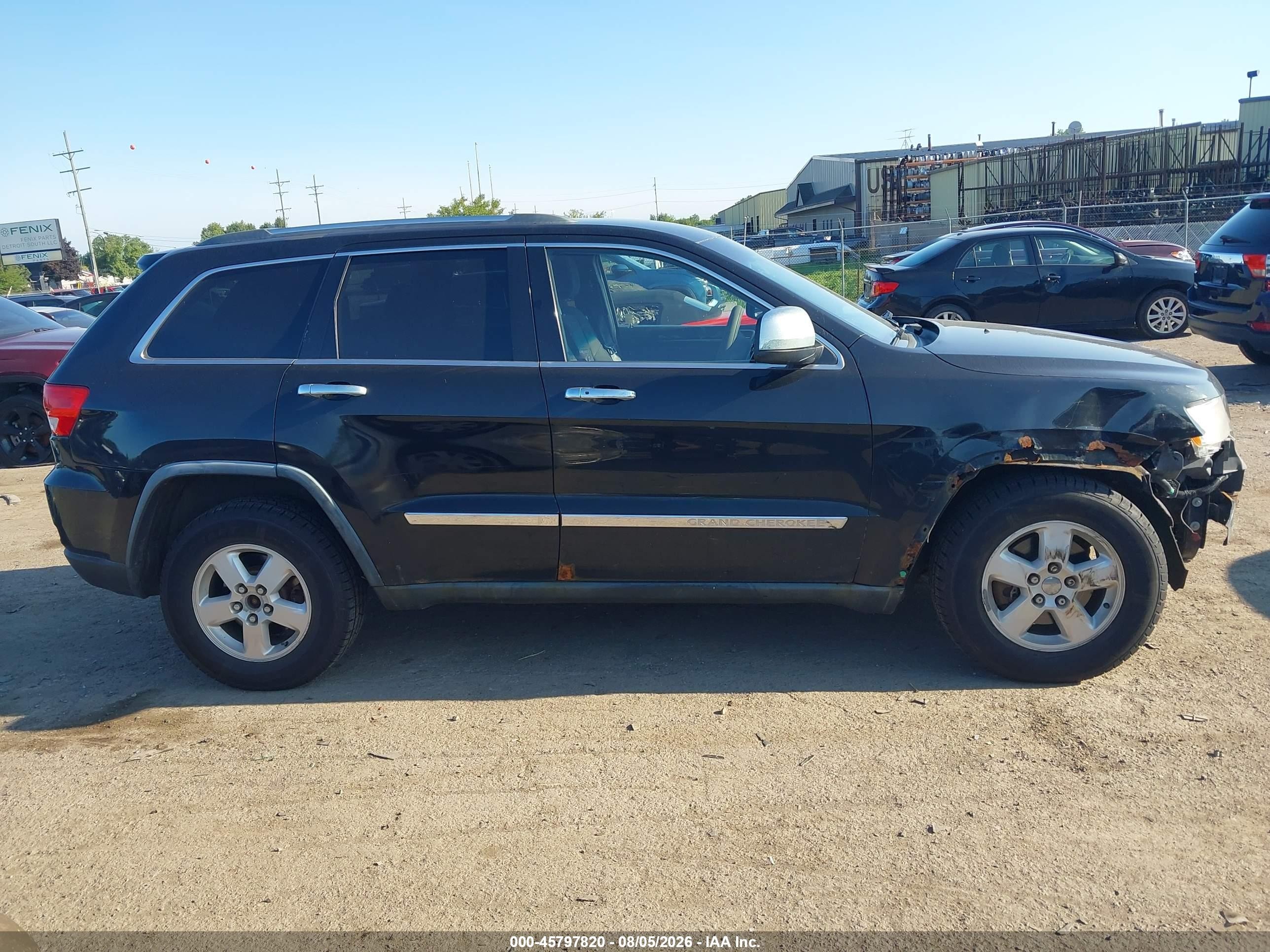 2011 Jeep Grand Cherokee Laredo Black vin: 1J4RR4GG0BC525627