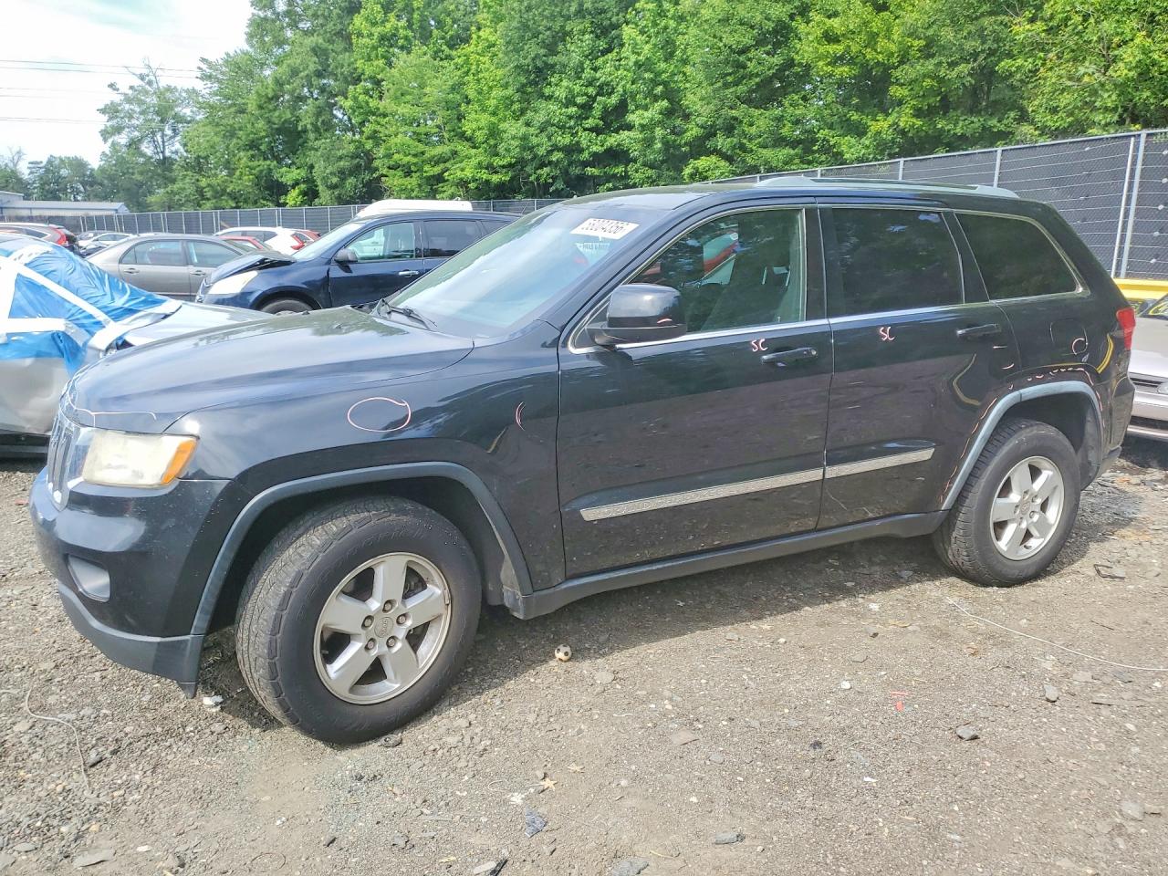 2011 Jeep Grand Cherokee Laredo Black vin: 1J4RR4GG0BC589957