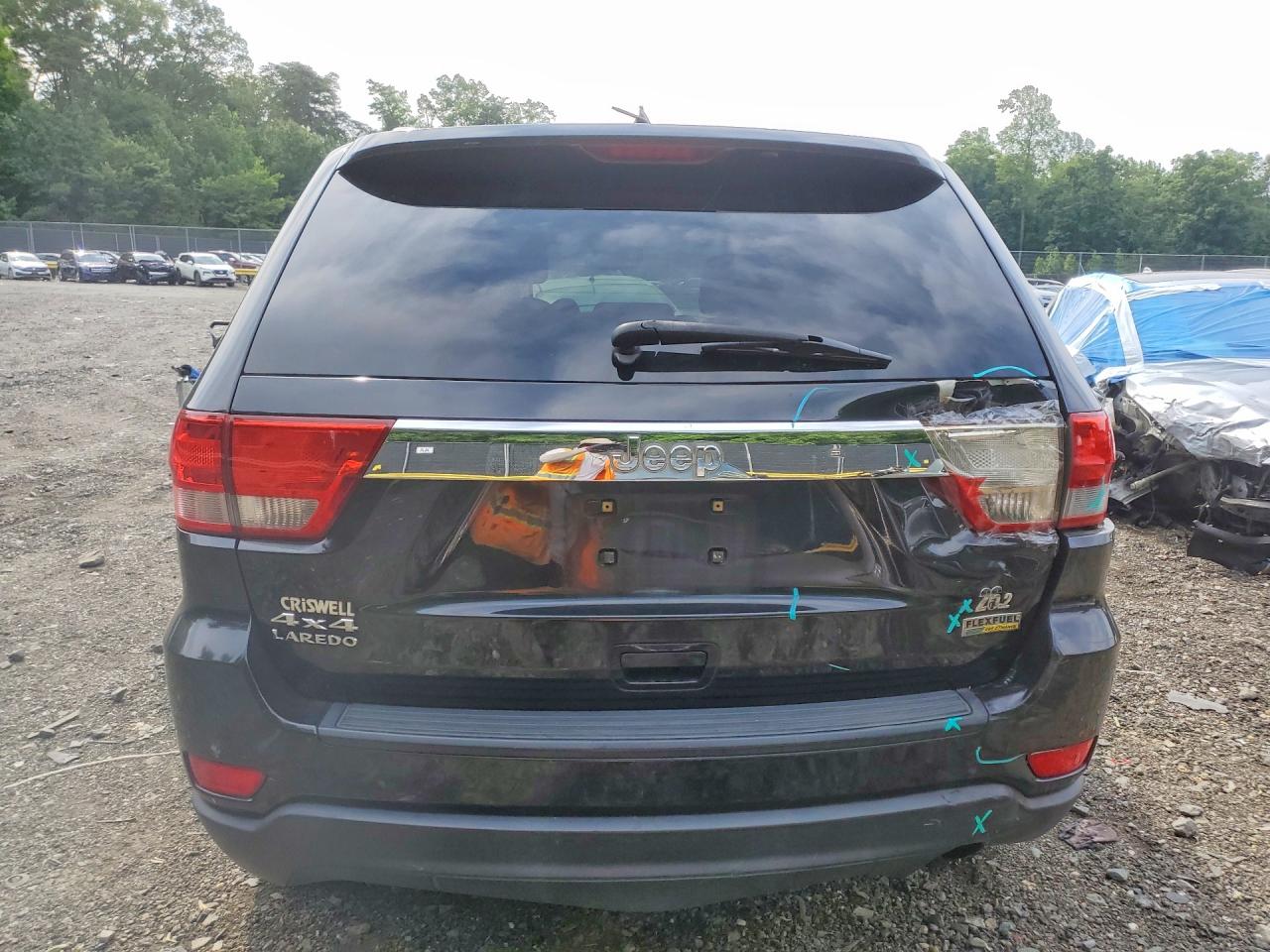 2011 Jeep Grand Cherokee Laredo Black vin: 1J4RR4GG0BC589957