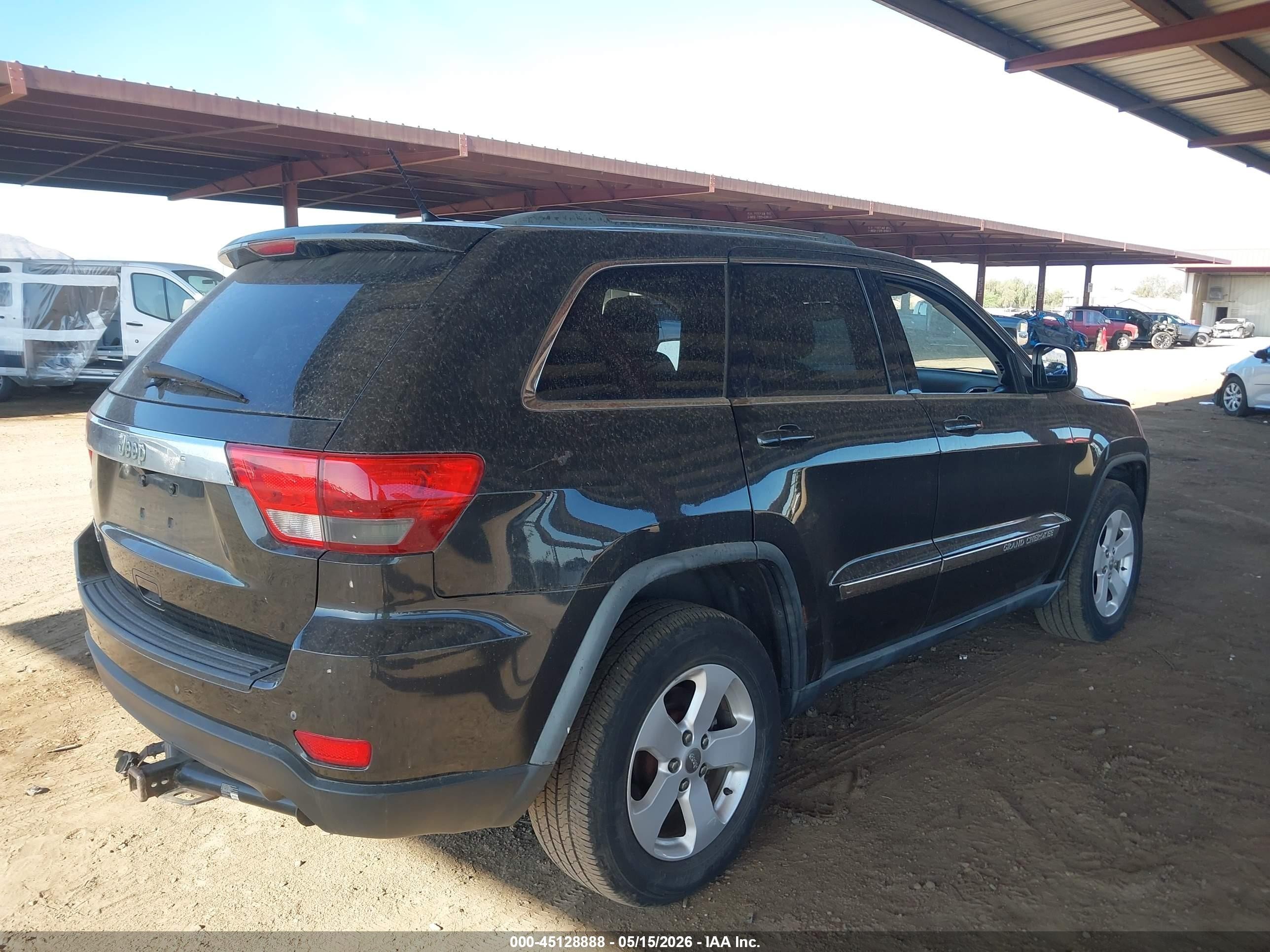 2011 Jeep Grand Cherokee Laredo Черный vin: 1J4RR4GG0BC717744
