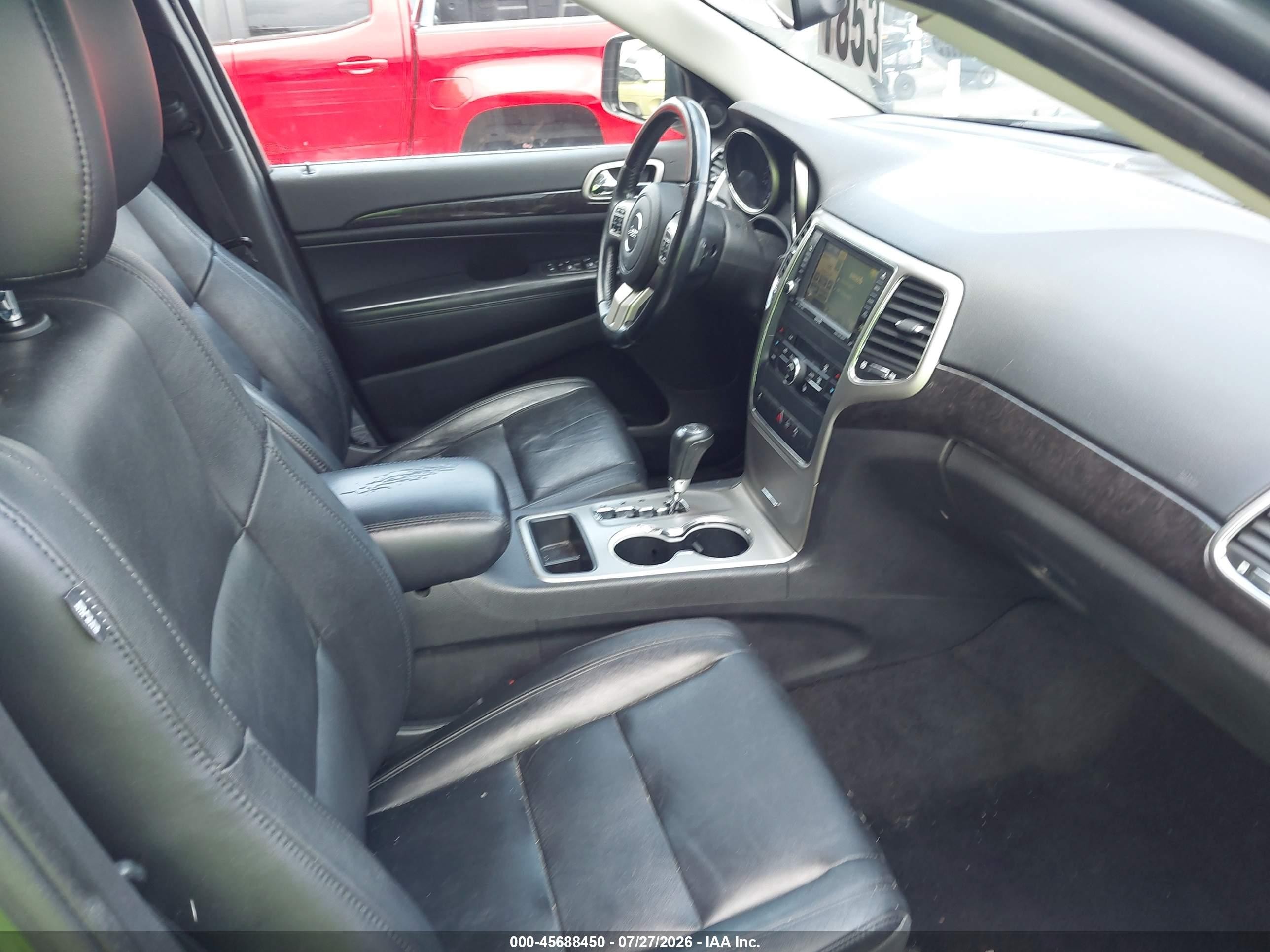 2011 Jeep Grand Cherokee Laredo Black vin: 1J4RR4GG0BC736617