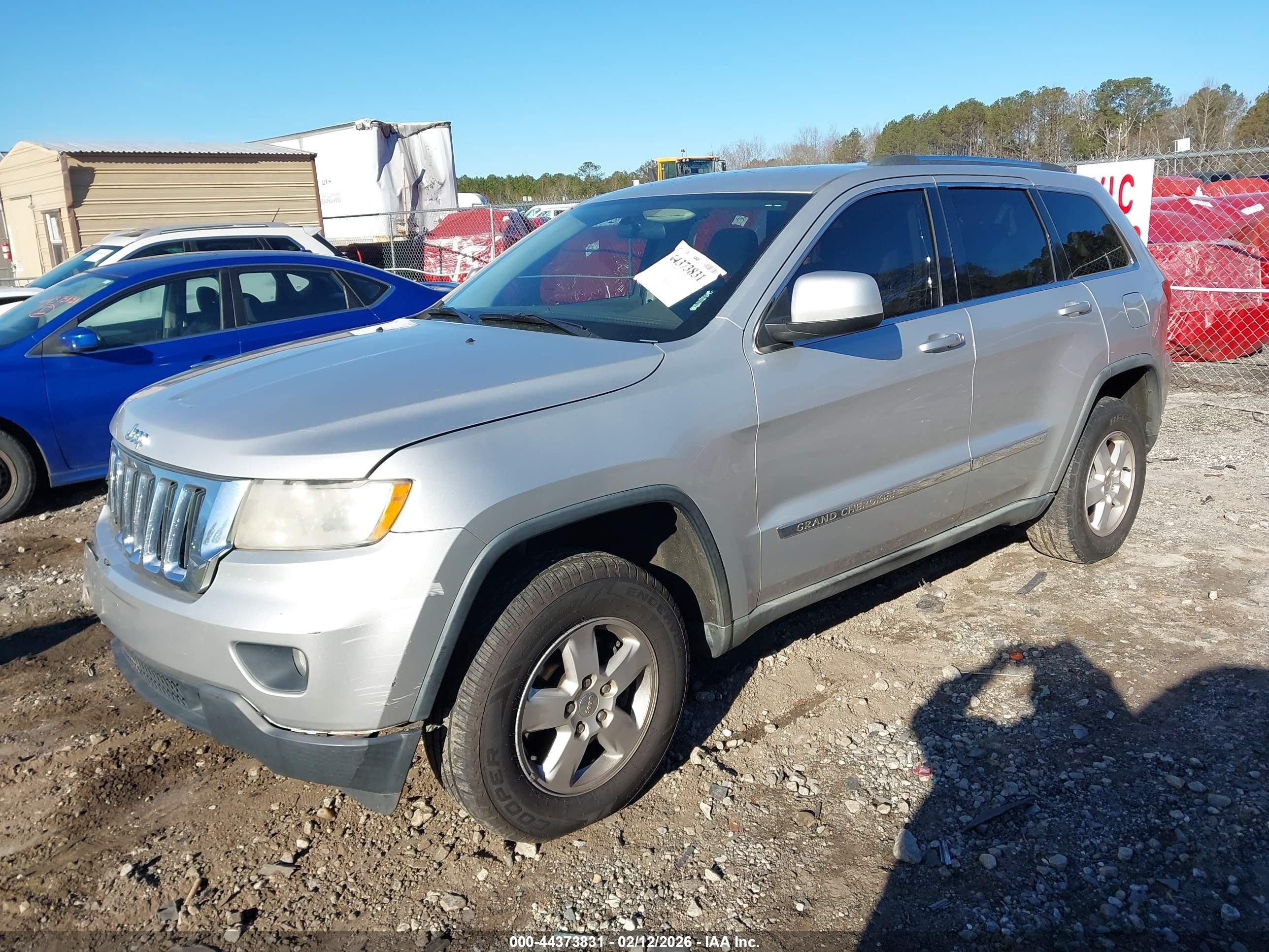 2011 Jeep Grand Cherokee Laredo Gray vin: 1J4RR4GG1BC519092