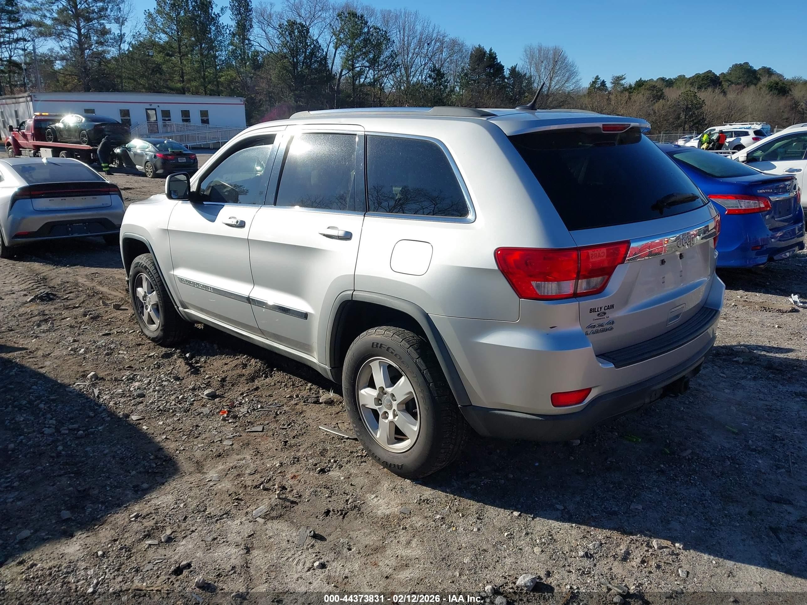 2011 Jeep Grand Cherokee Laredo Gray vin: 1J4RR4GG1BC519092