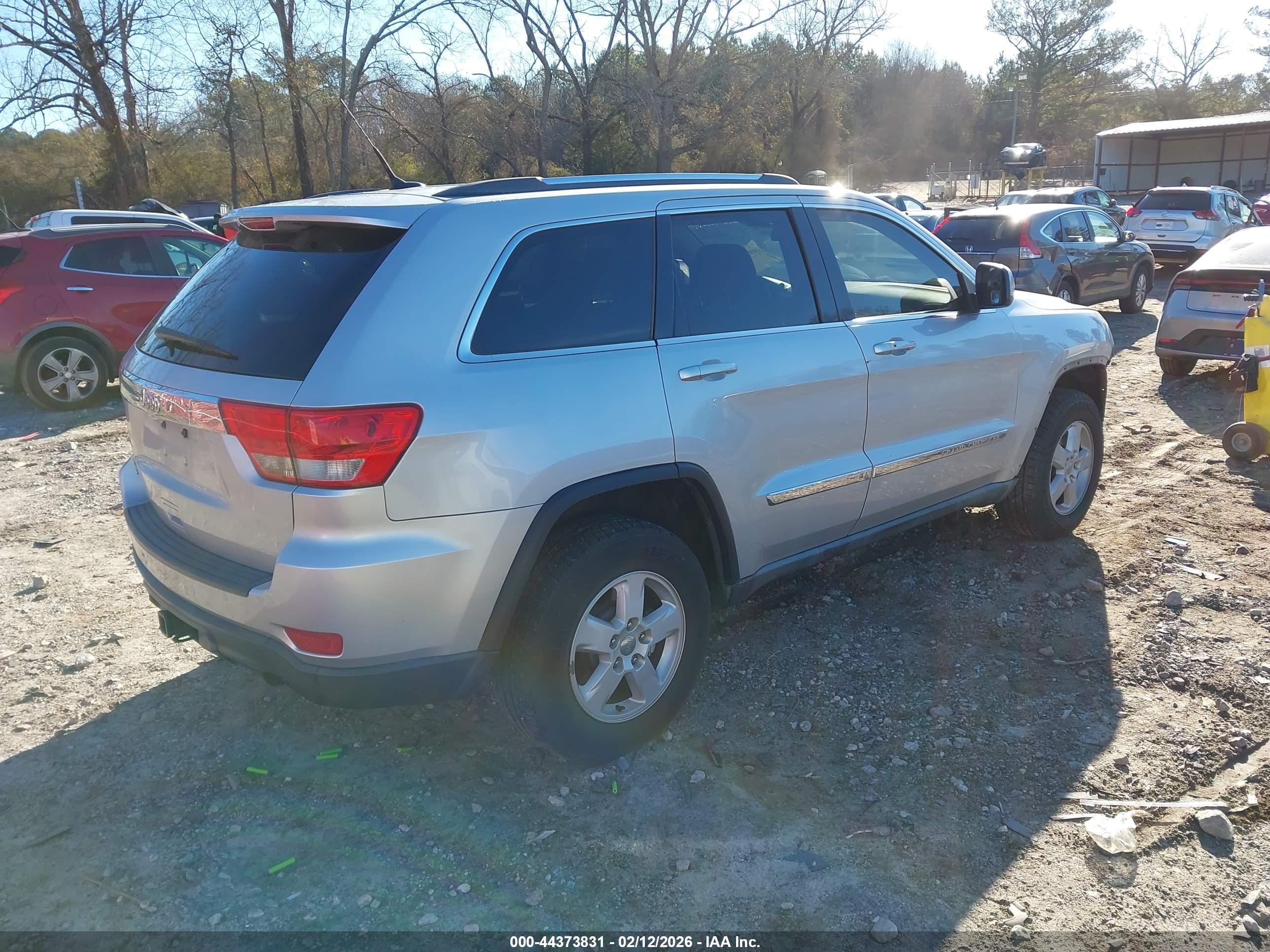 2011 Jeep Grand Cherokee Laredo Gray vin: 1J4RR4GG1BC519092