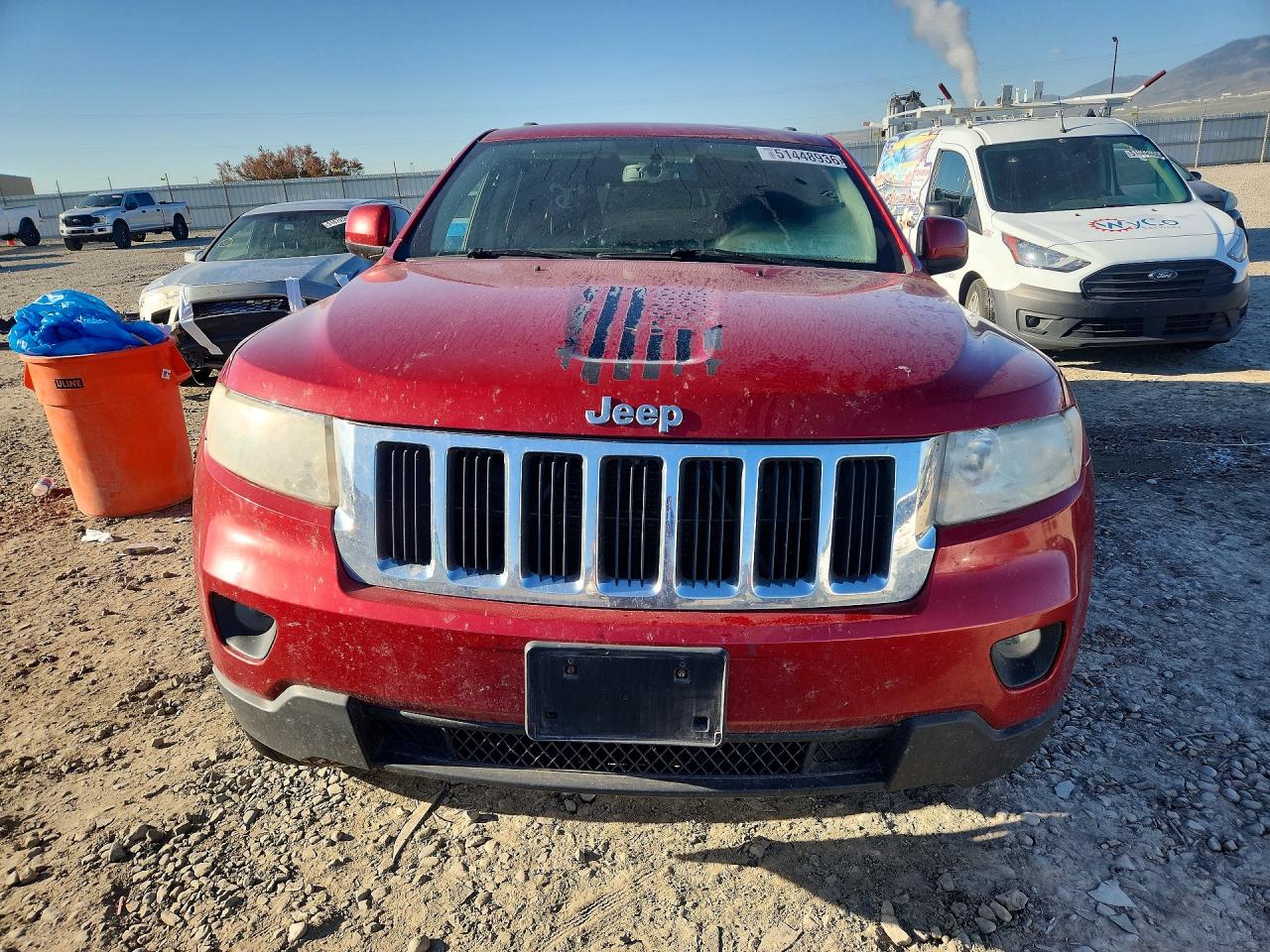 2011 Jeep Grand Cherokee Laredo Red vin: 1J4RR4GG1BC534529