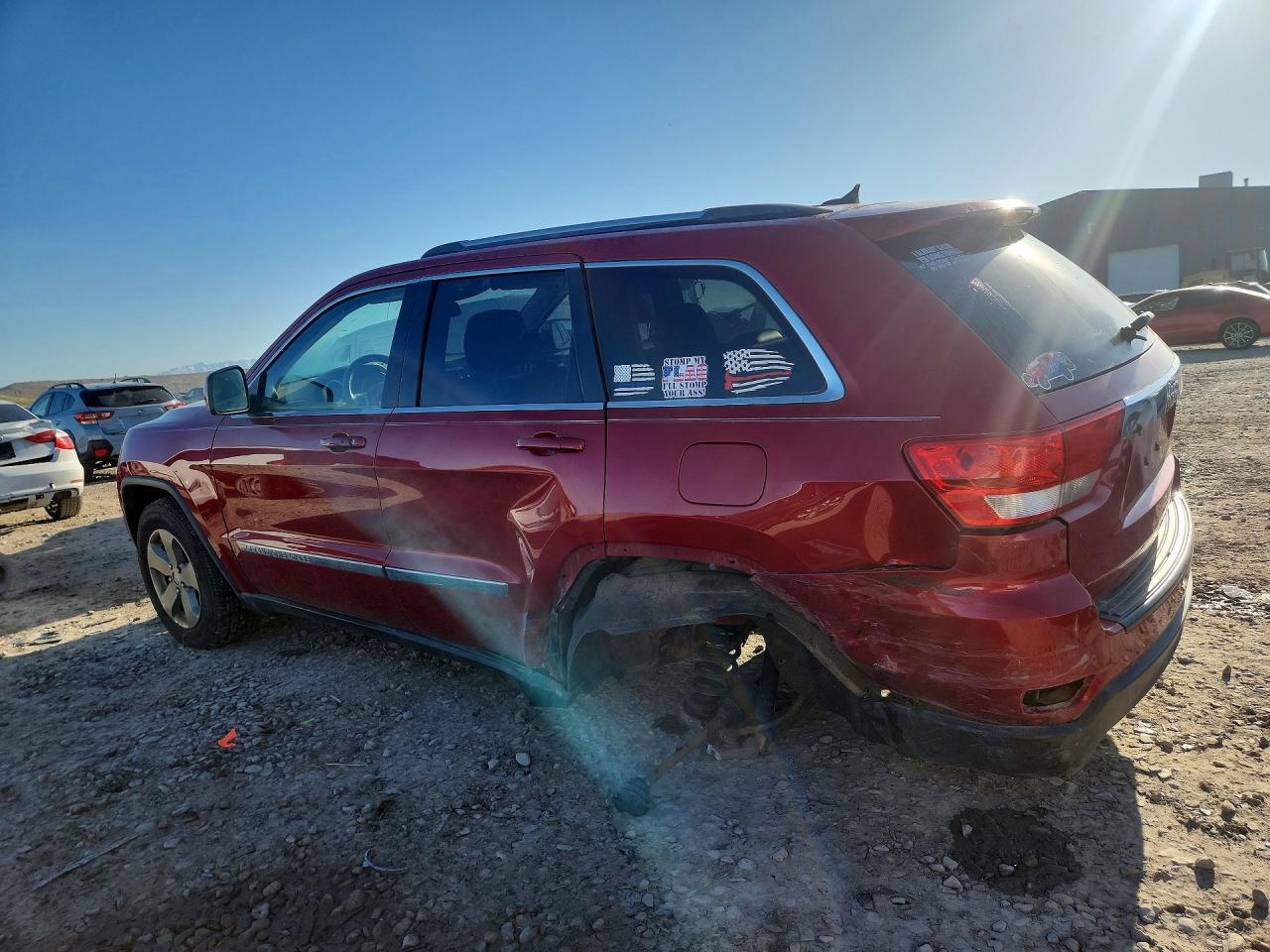 2011 Jeep Grand Cherokee Laredo Red vin: 1J4RR4GG1BC534529