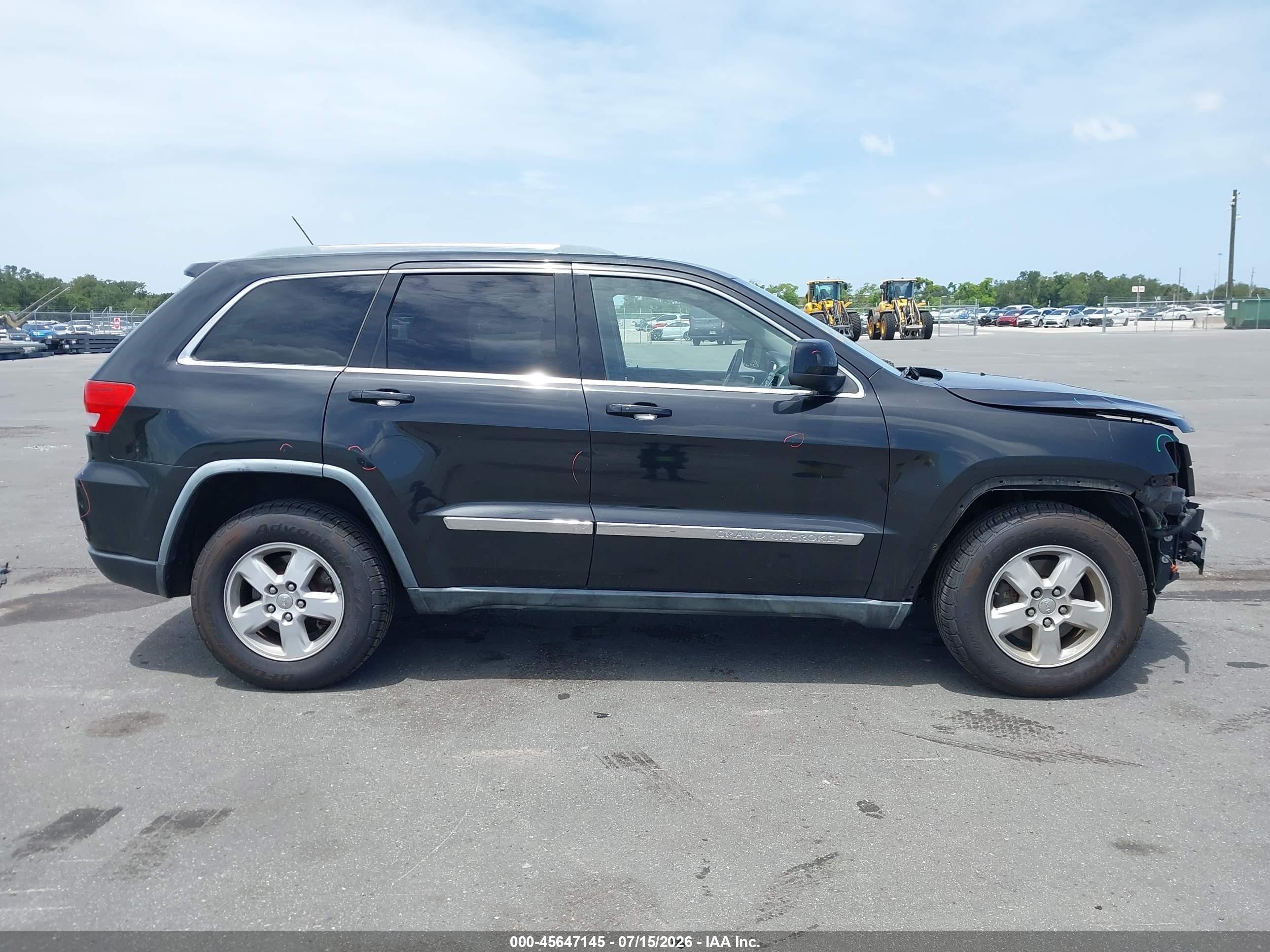 2011 Jeep Grand Cherokee Laredo Black vin: 1J4RR4GG1BC585285